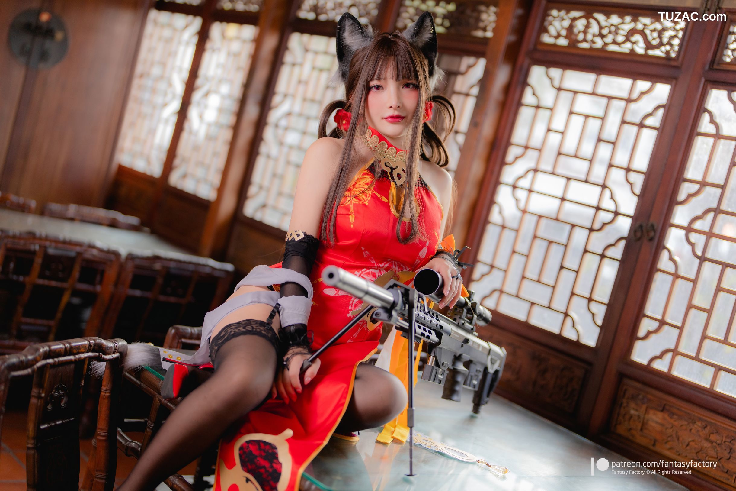 Fantasy-Factory-小丁Ding-少女前线-DSR-50-Cheongsam-Girls-Frontline-2022.01