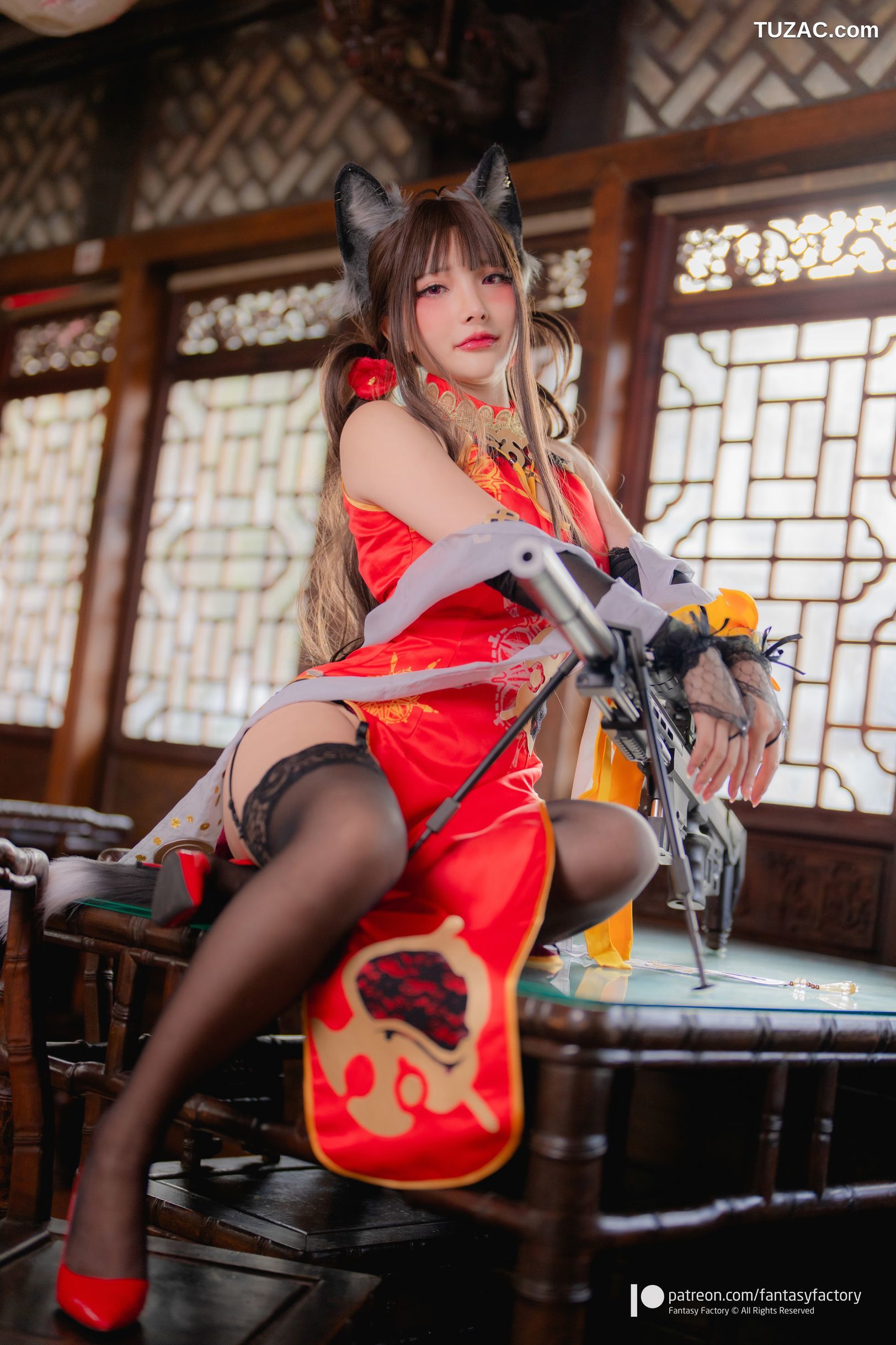 Fantasy-Factory-小丁Ding-少女前线-DSR-50-Cheongsam-Girls-Frontline-2022.01