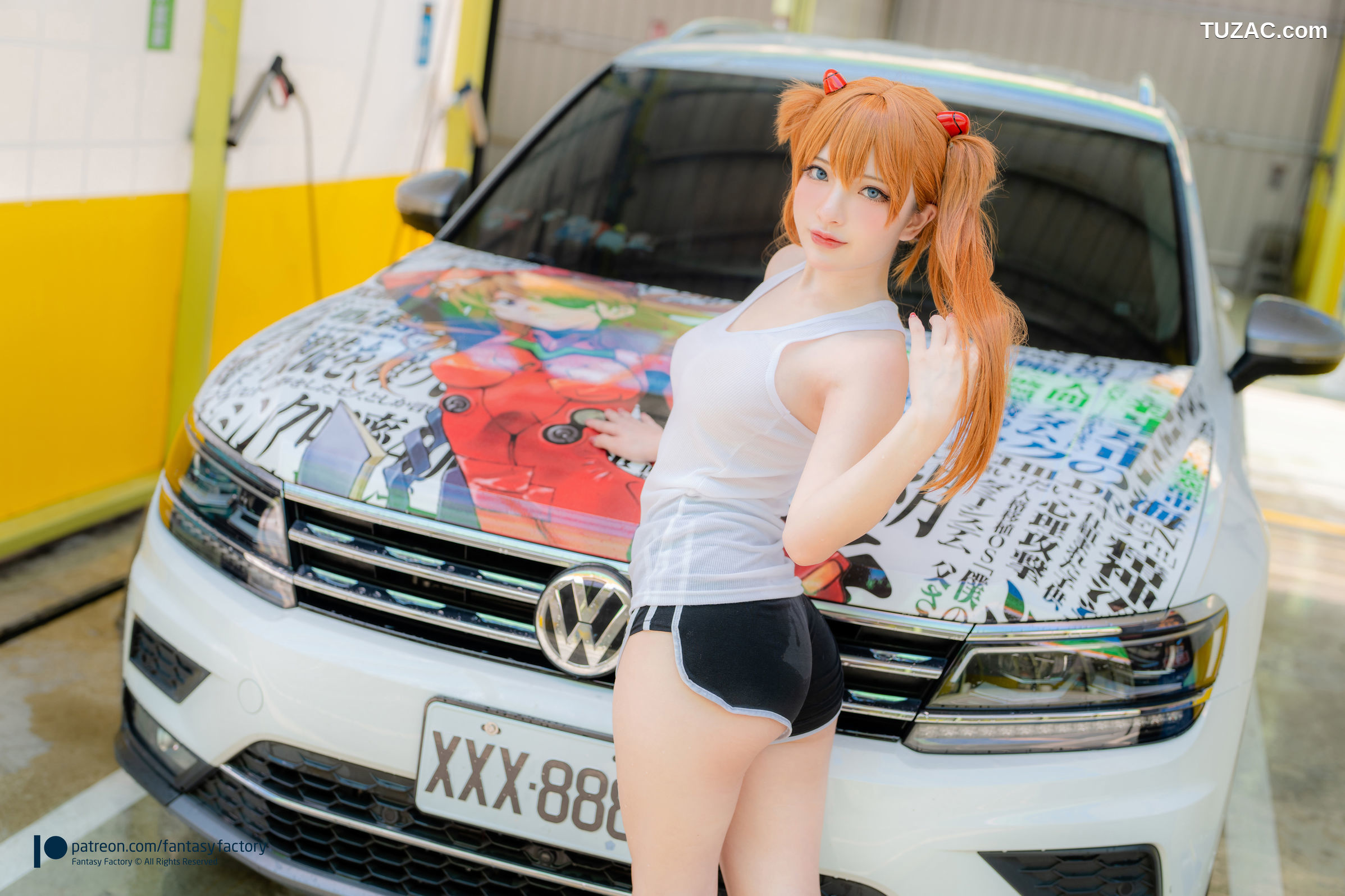 Fantasy-Factory-小丁Ding-明日香-洗车-Asuka-car-wash-2021.11