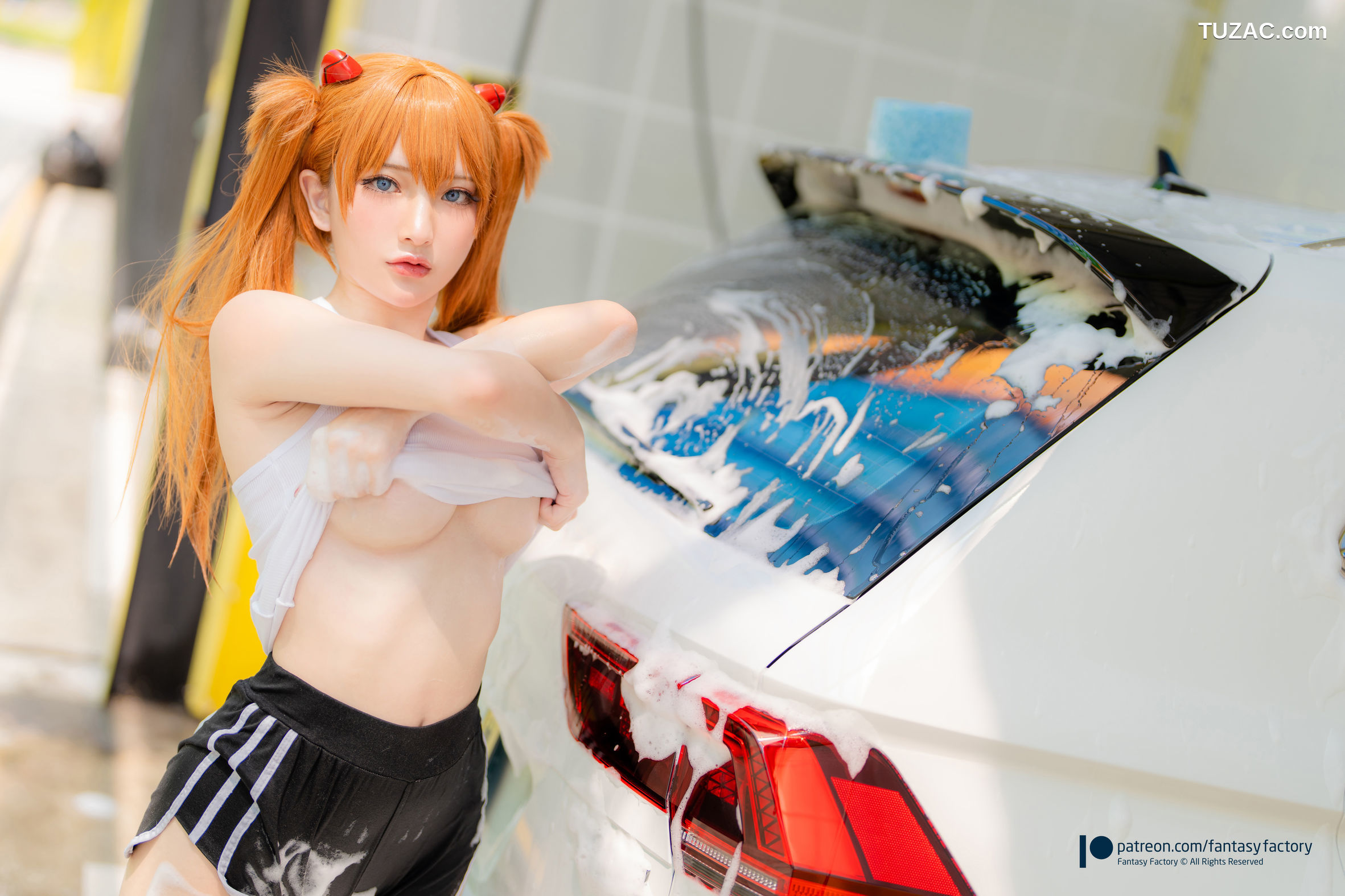 Fantasy-Factory-小丁Ding-明日香-洗车-Asuka-car-wash-2021.11