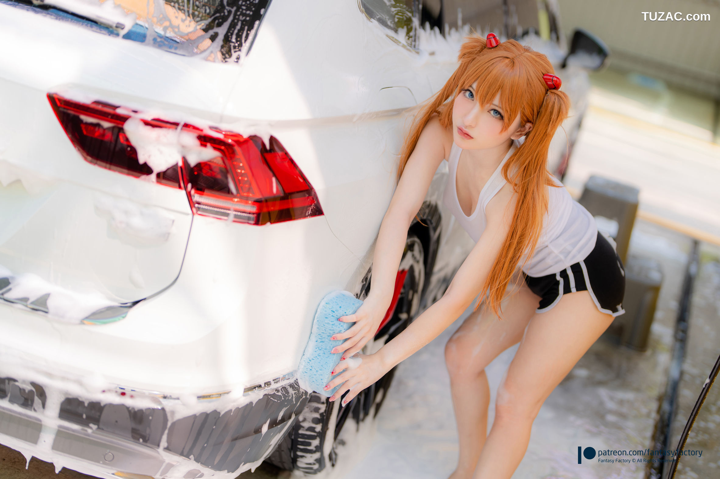 Fantasy-Factory-小丁Ding-明日香-洗车-Asuka-car-wash-2021.11