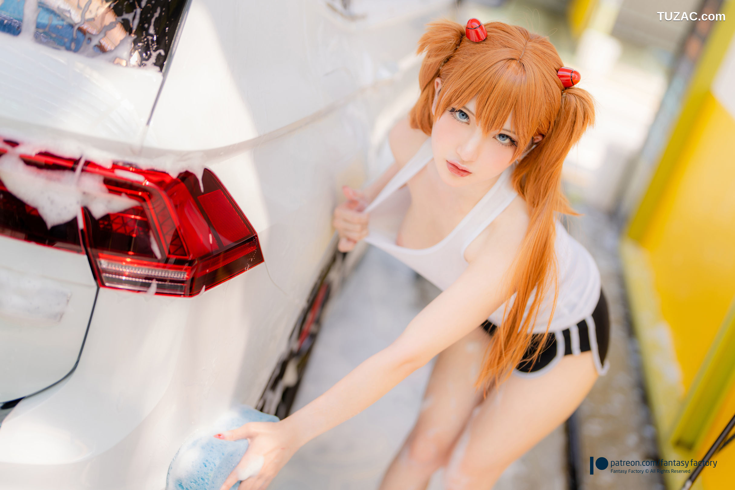 Fantasy-Factory-小丁Ding-明日香-洗车-Asuka-car-wash-2021.11