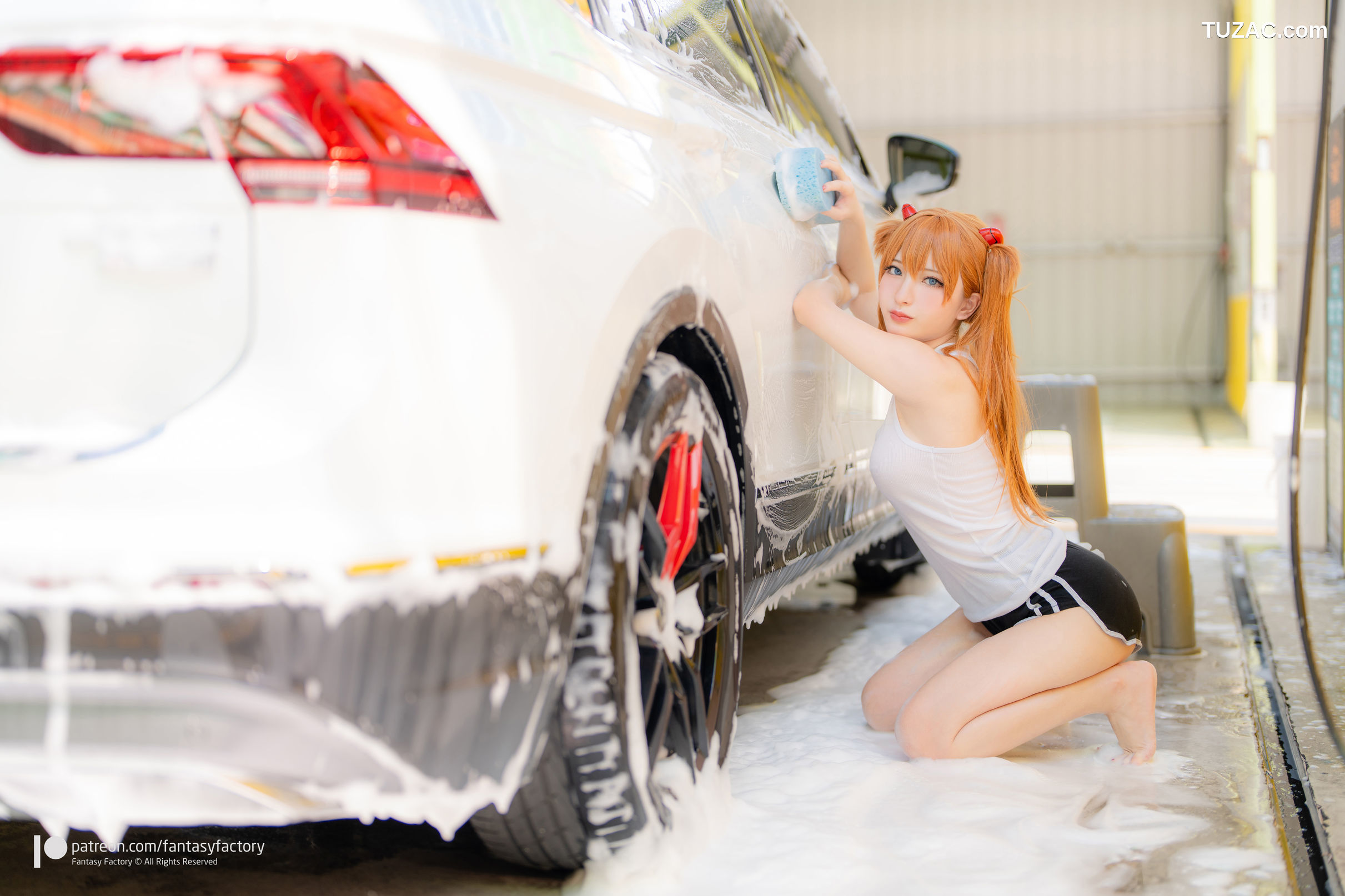 Fantasy-Factory-小丁Ding-明日香-洗车-Asuka-car-wash-2021.11