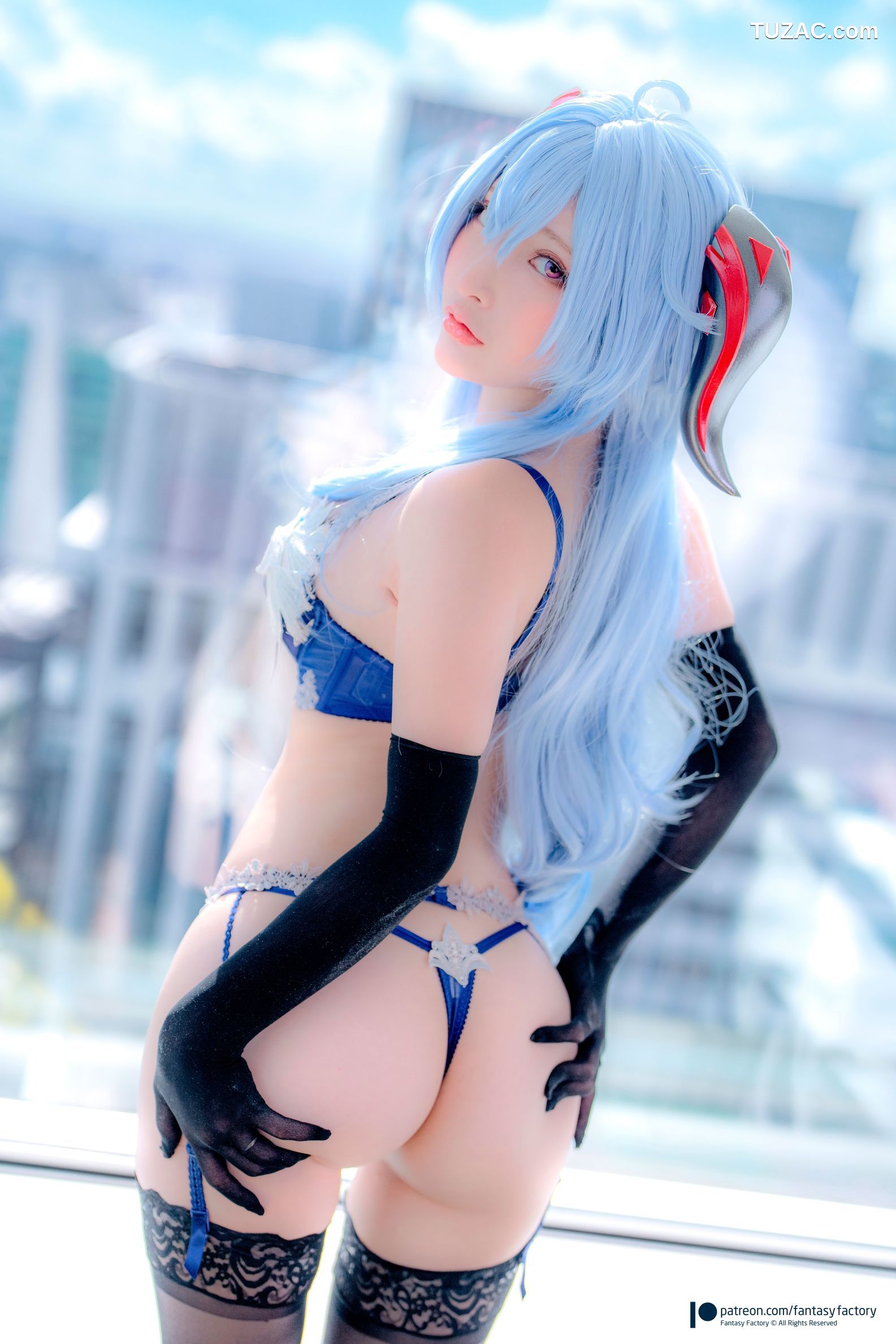 Fantasy-Factory-小丁Ding-甘雨内衣