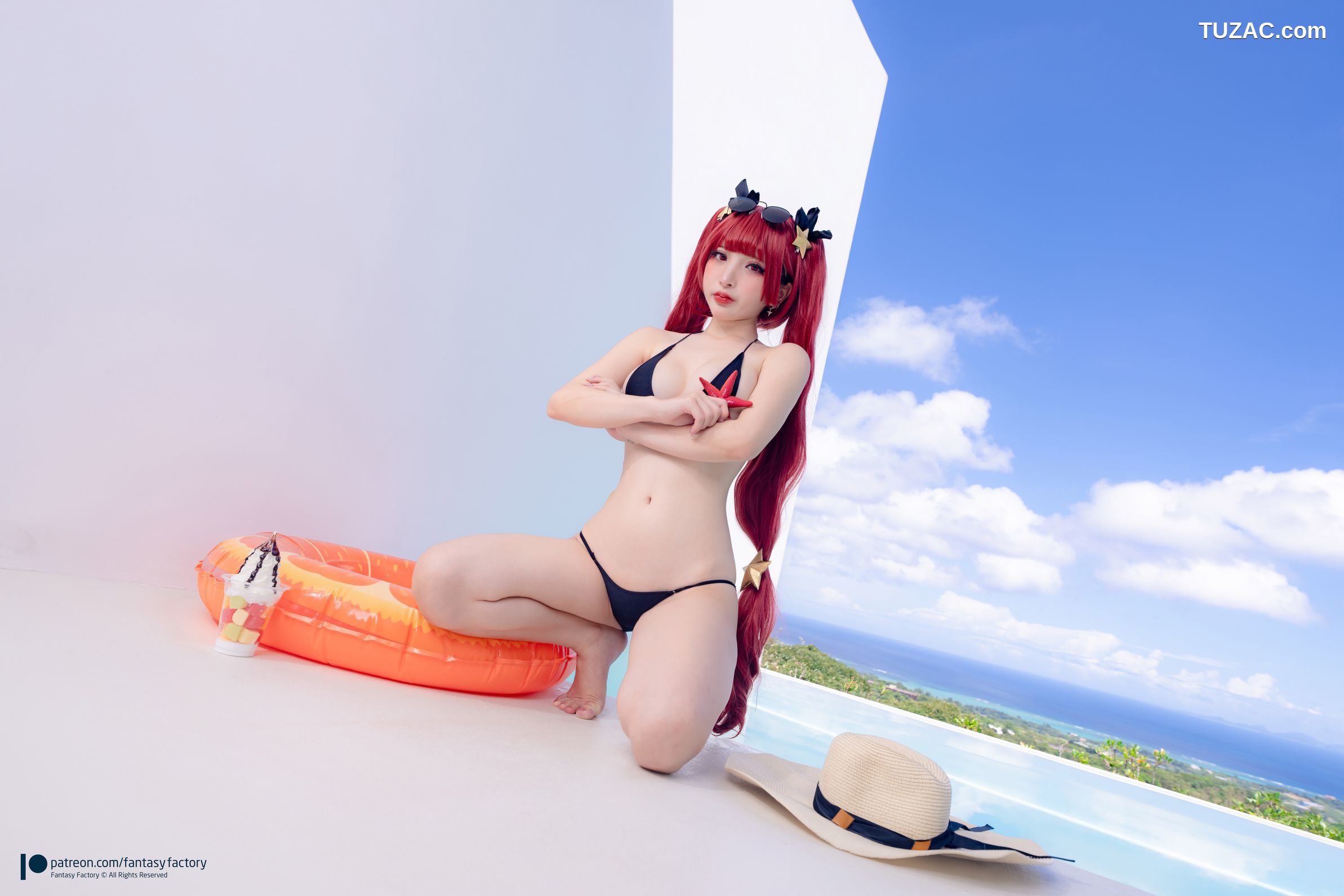 Fantasy-Factory-小丁Ding-碧蓝航线-檀香山-比基尼-Honolulu-Bikini-Azur-Lane-