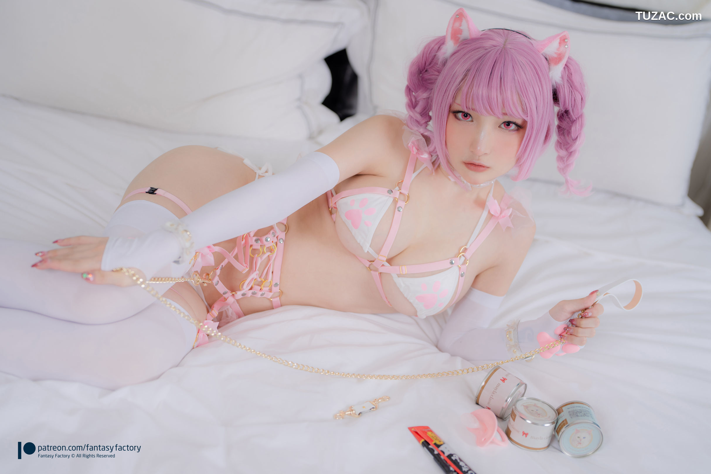 Fantasy-Factory-小丁Ding-粉色猫女-pink-cat-2022.04