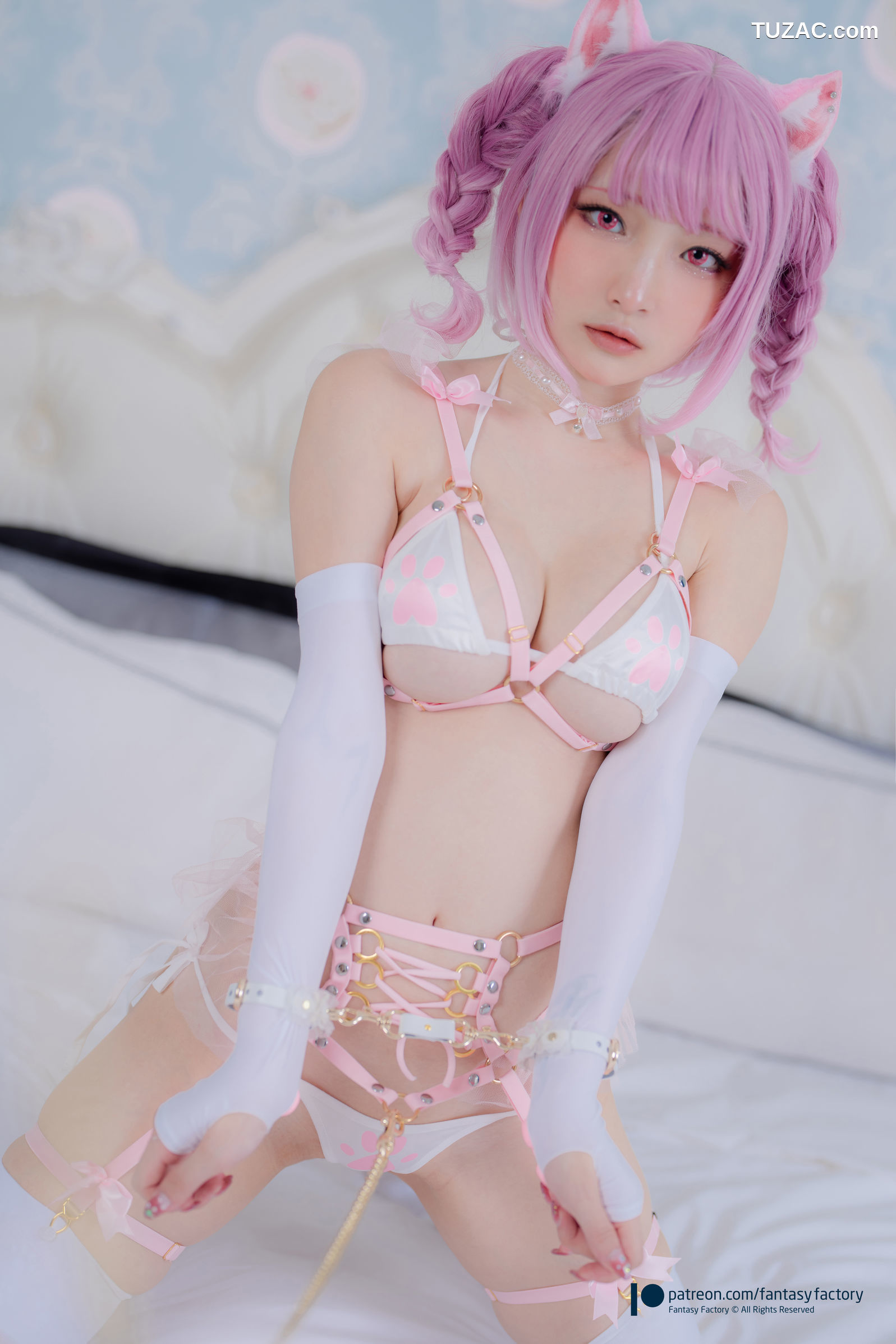 Fantasy-Factory-小丁Ding-粉色猫女-pink-cat-2022.04