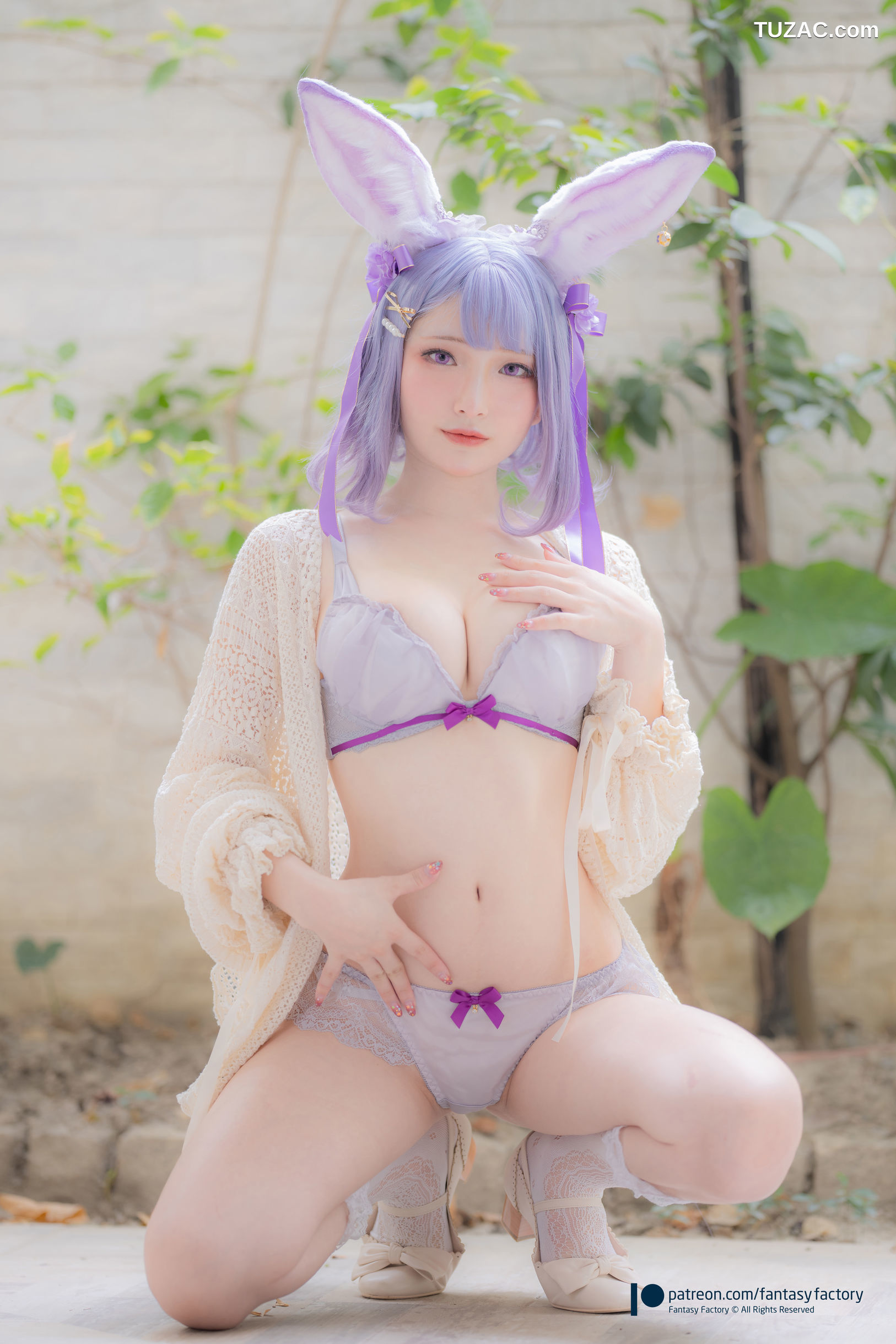 Fantasy-Factory-小丁Ding-紫发兔女郎-purple-rabbit-2022.04