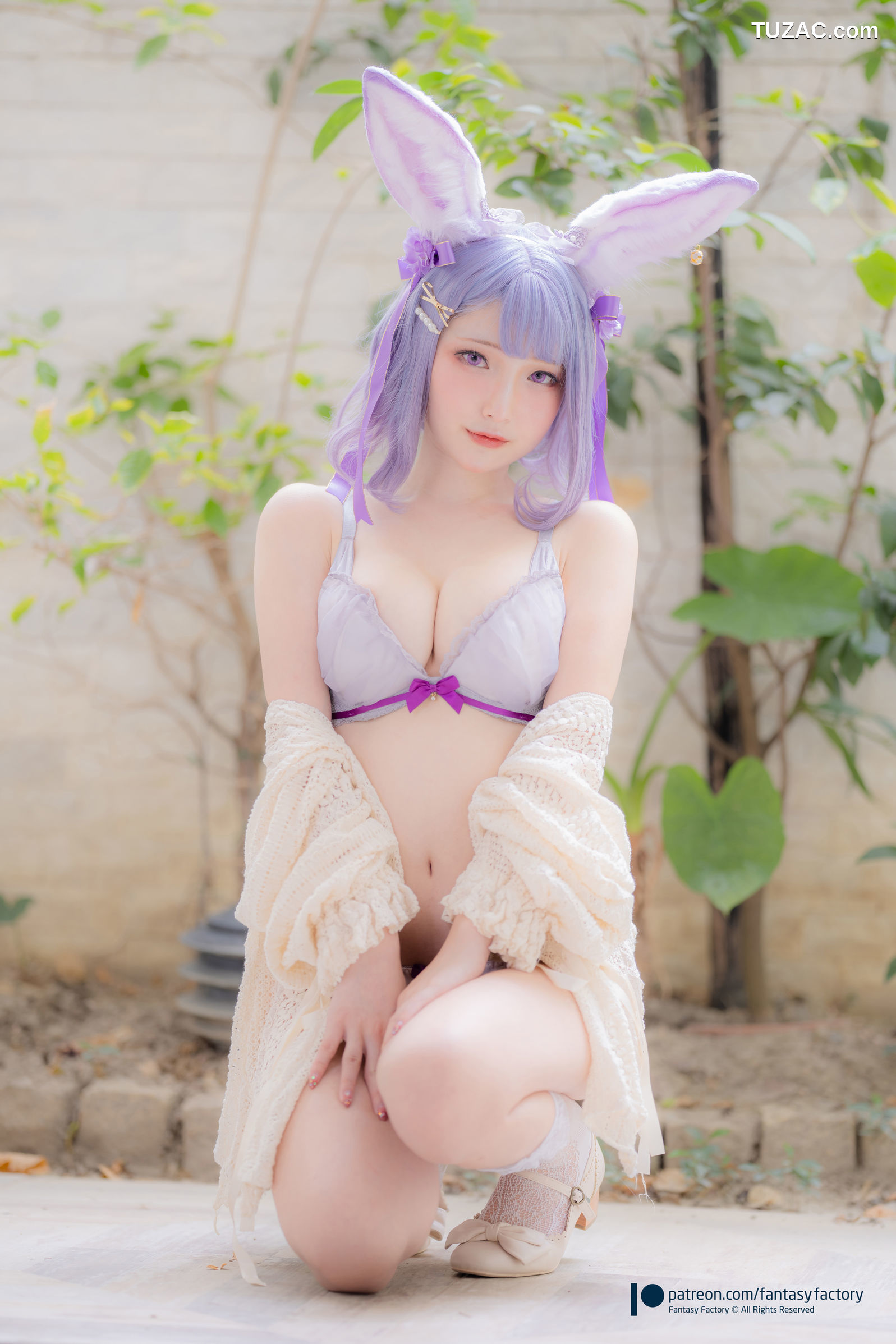 Fantasy-Factory-小丁Ding-紫发兔女郎-purple-rabbit-2022.04