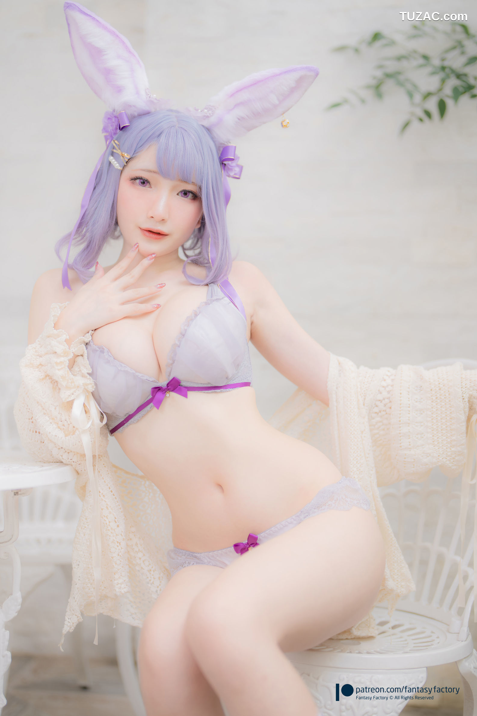 Fantasy-Factory-小丁Ding-紫发兔女郎-purple-rabbit-2022.04