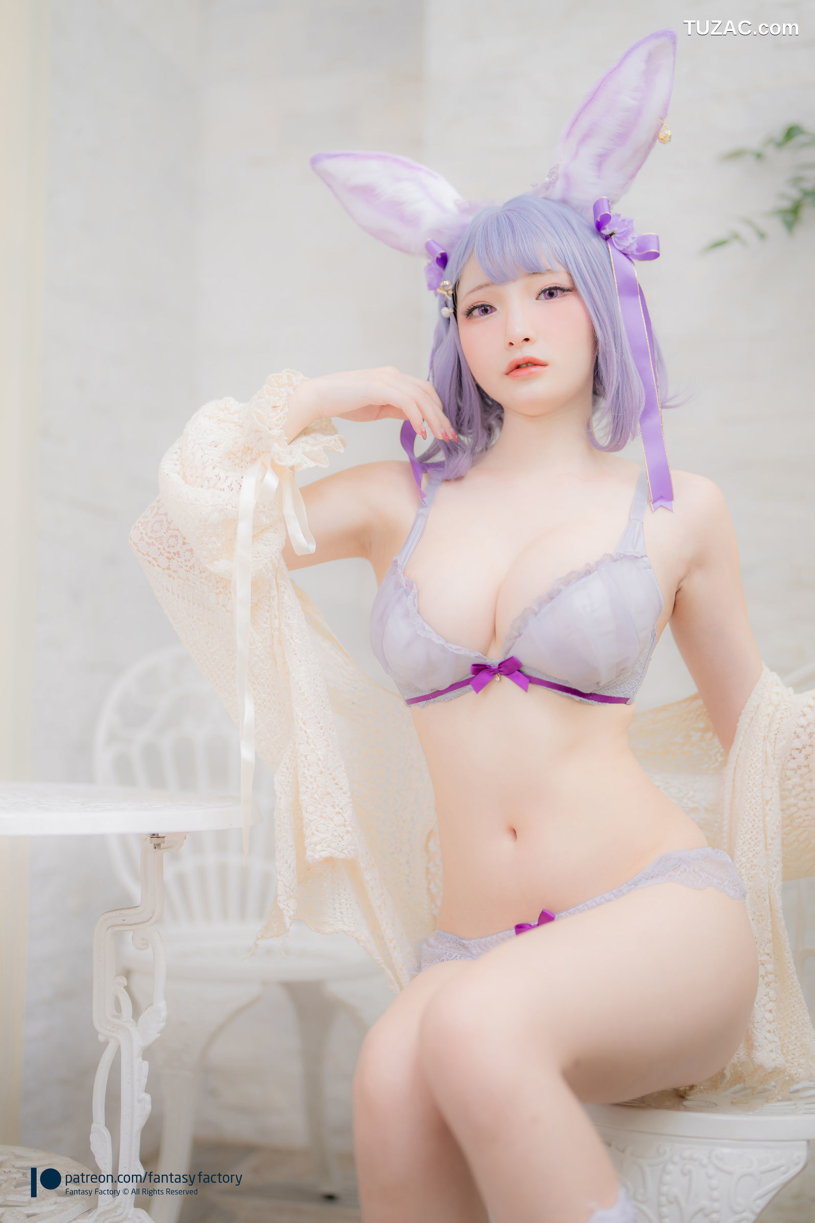 Fantasy-Factory-小丁Ding-紫发兔女郎-purple-rabbit-2022.04