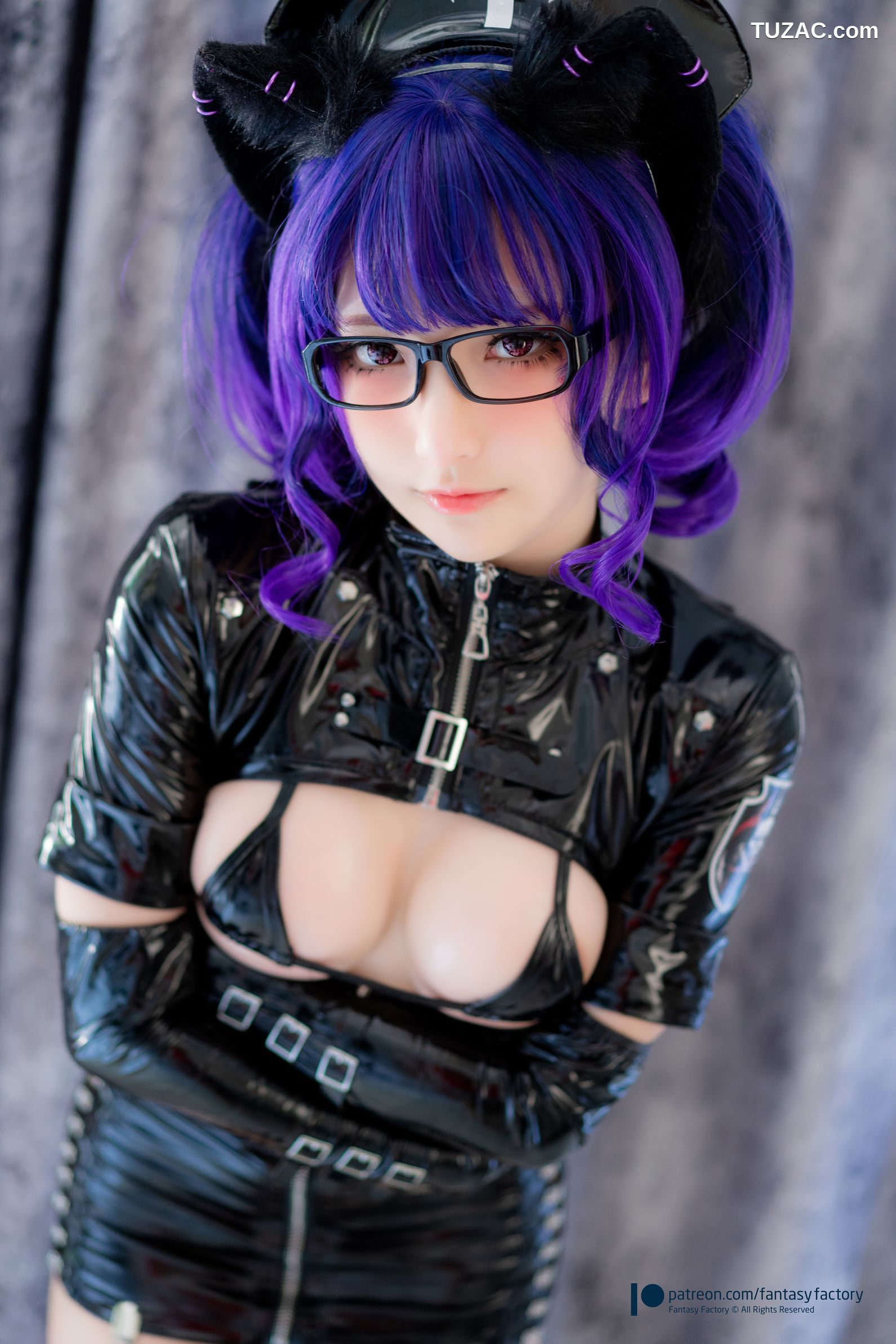 Fantasy-Factory-小丁Ding《Black-Cat-Nurse》-黑猫女护士-2020.08