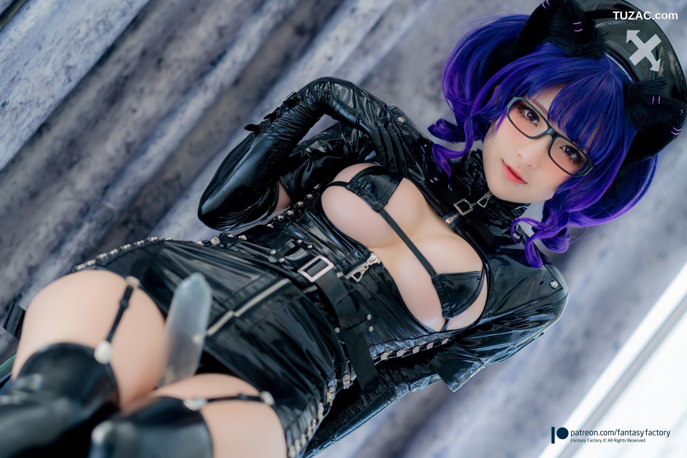 Fantasy-Factory-小丁Ding《Black-Cat-Nurse》-黑猫女护士-2020.08