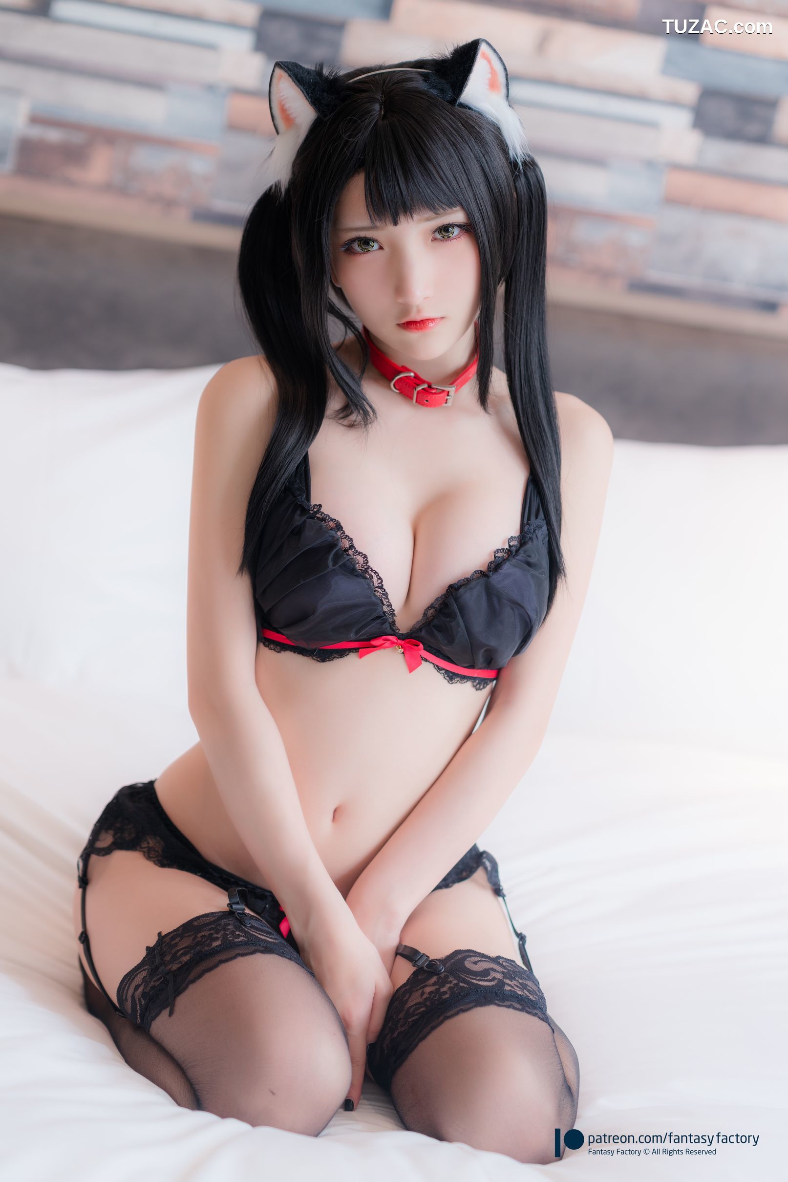 Fantasy-Factory-小丁Ding《Black-cat-underwear》-黑猫女内衣-2020.09