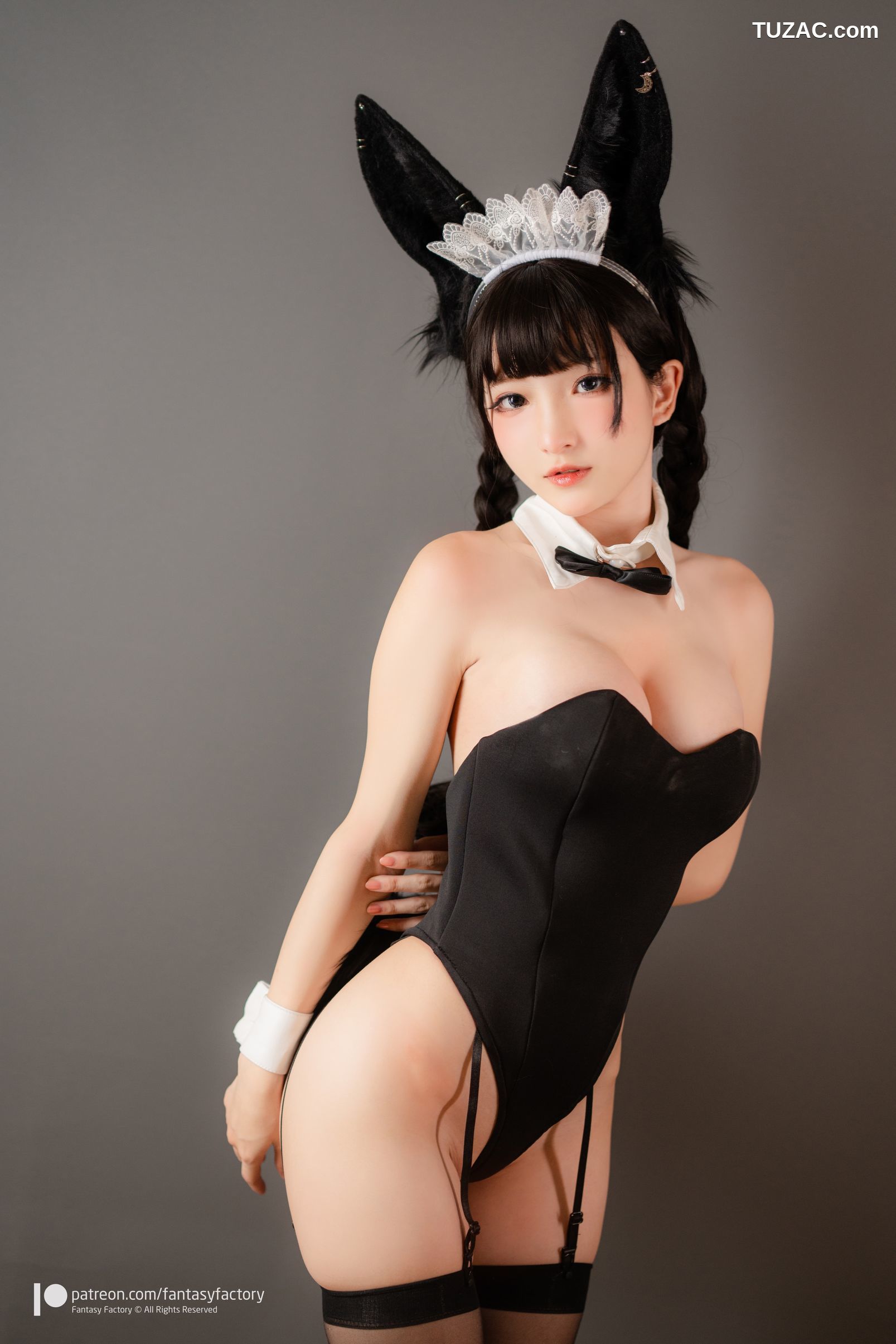 Fantasy-Factory-小丁Ding《Bunny-girl-Maid》-兔女仆-2020.10