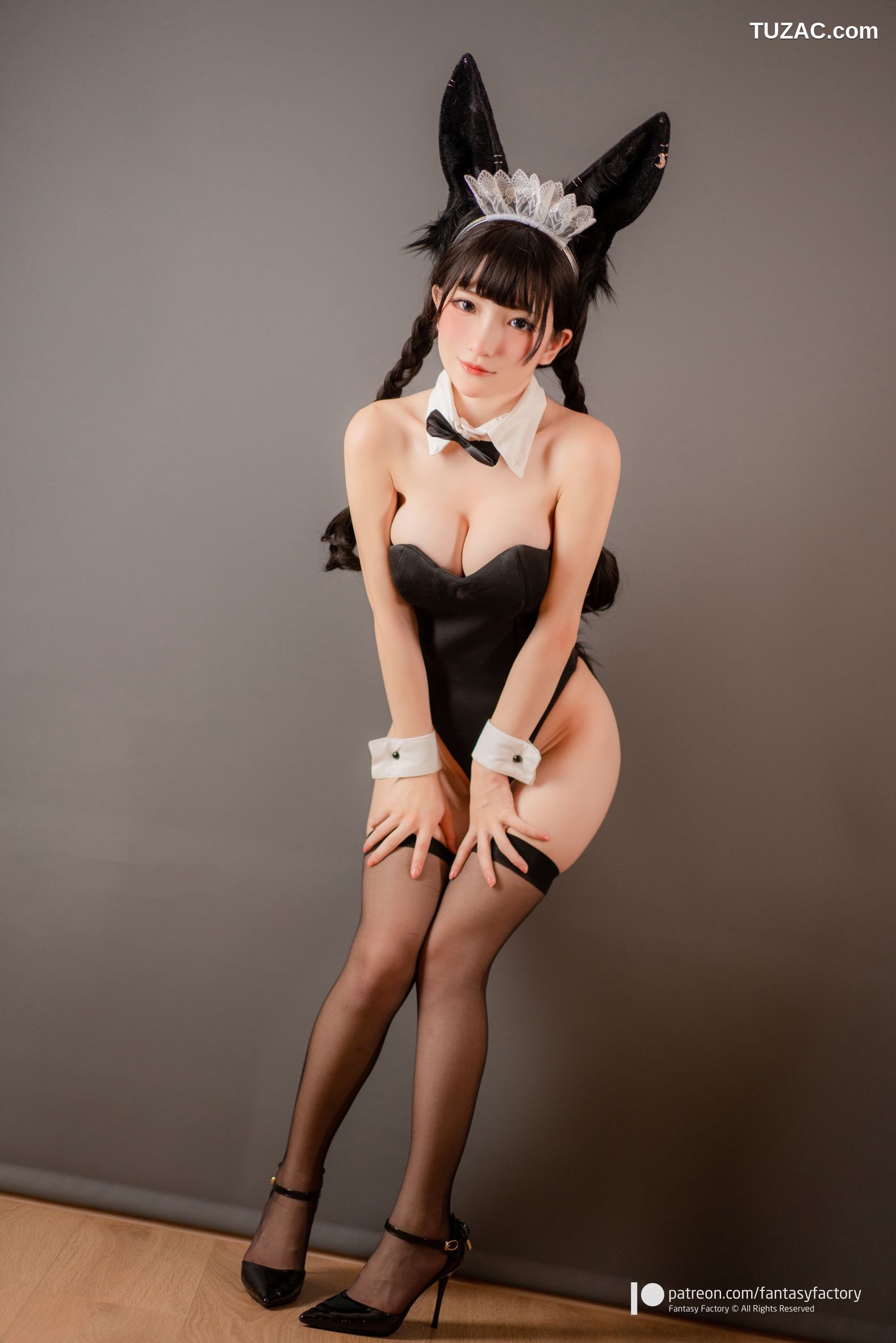 Fantasy-Factory-小丁Ding《Bunny-girl-Maid》-兔女仆-2020.10