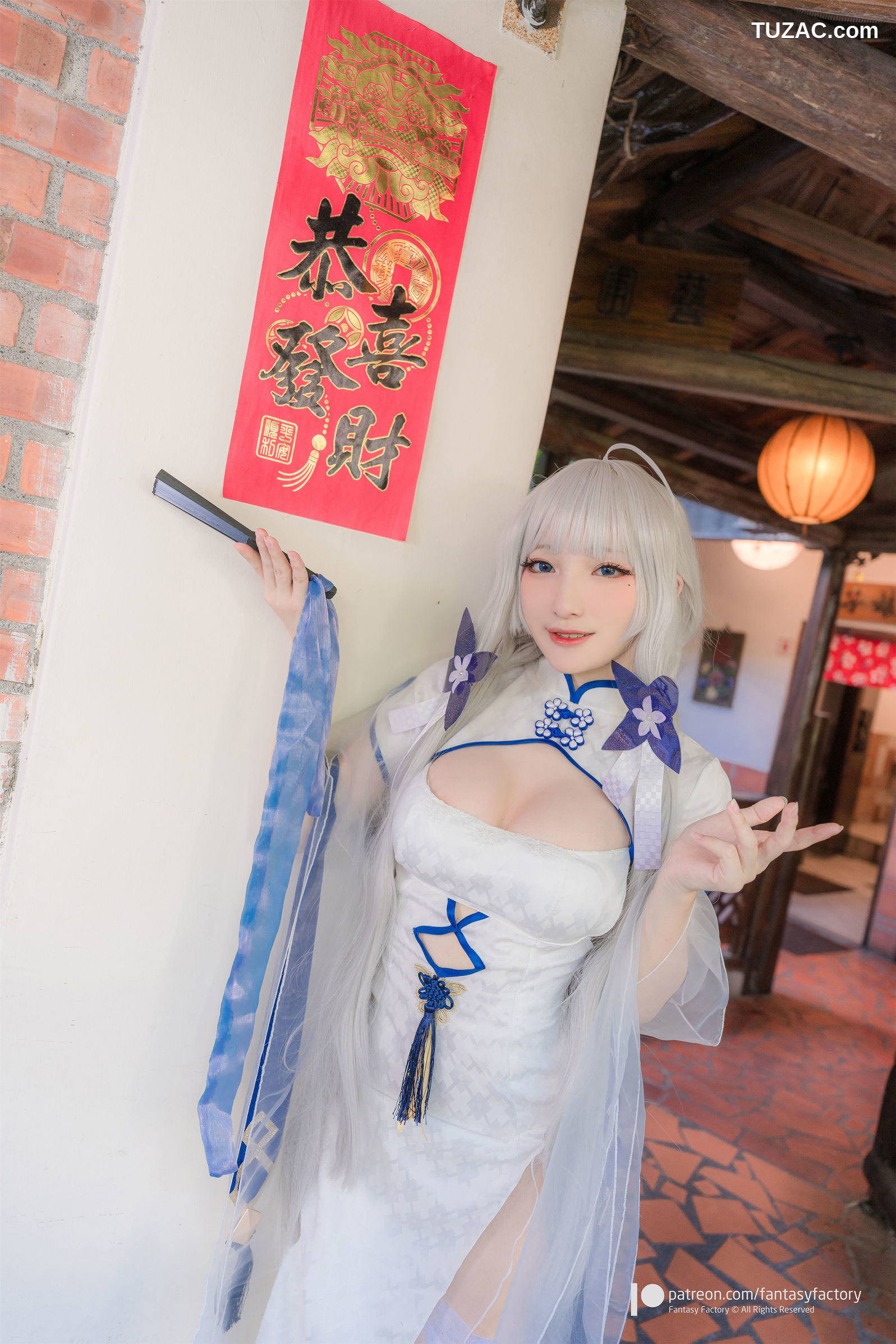 Fantasy-Factory-小丁Ding《HMS-Illustrious-Aircraft-Carrier-cheongsam》-碧蓝航线-光辉-旗袍-2020.12