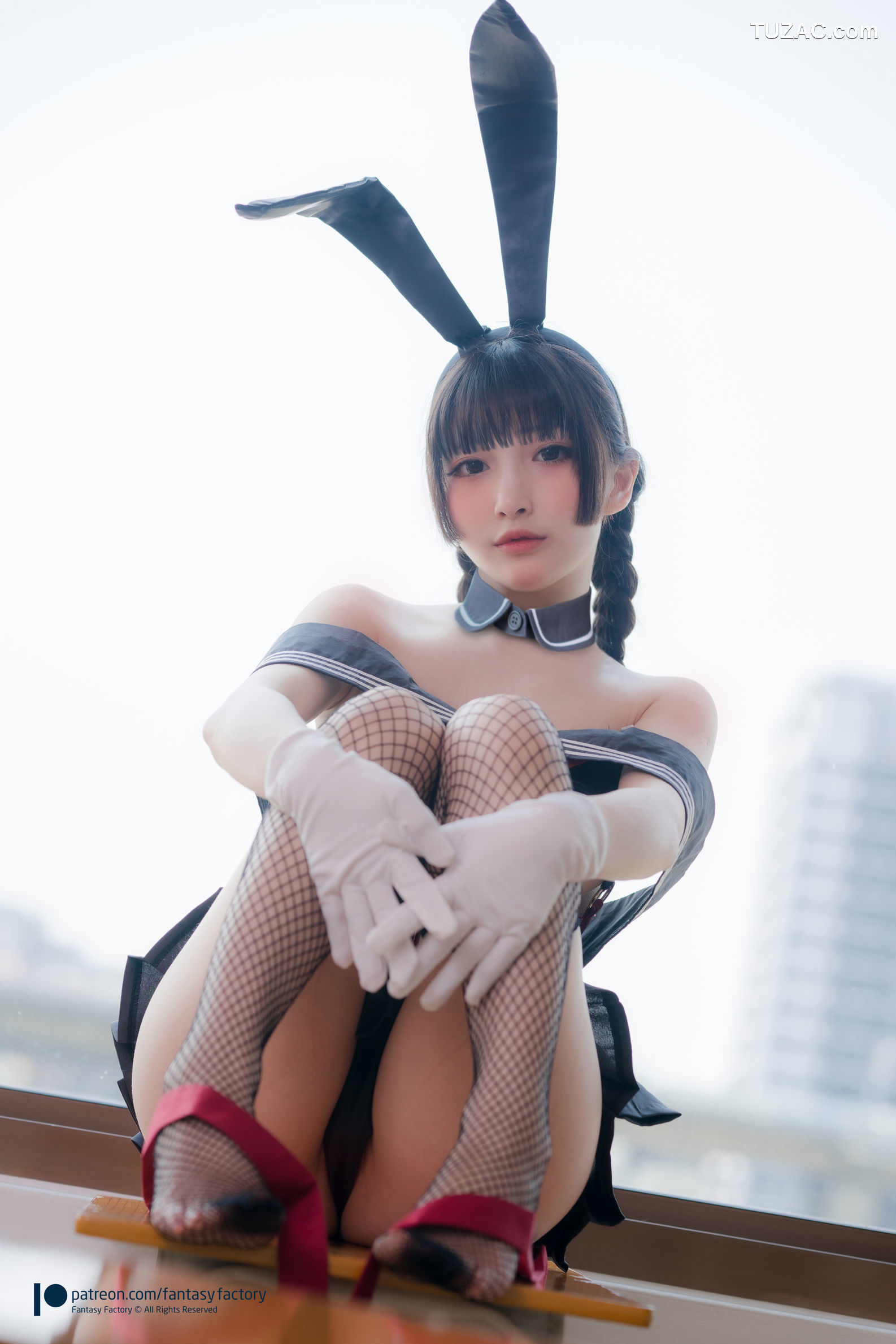 Fantasy-Factory-小丁Ding《Rabbeter》-教室兔女郎-2021.08