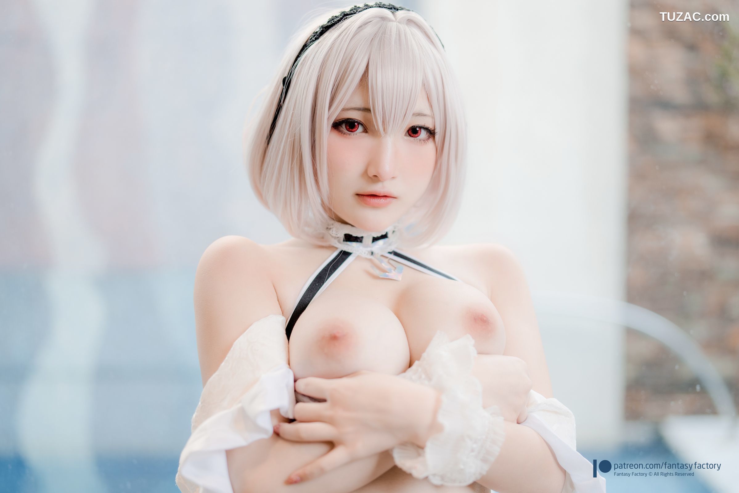 Fantasy-Factory-小丁Ding《Sirius-Maid-Bikini》天狼-女仆泳装-2021.06