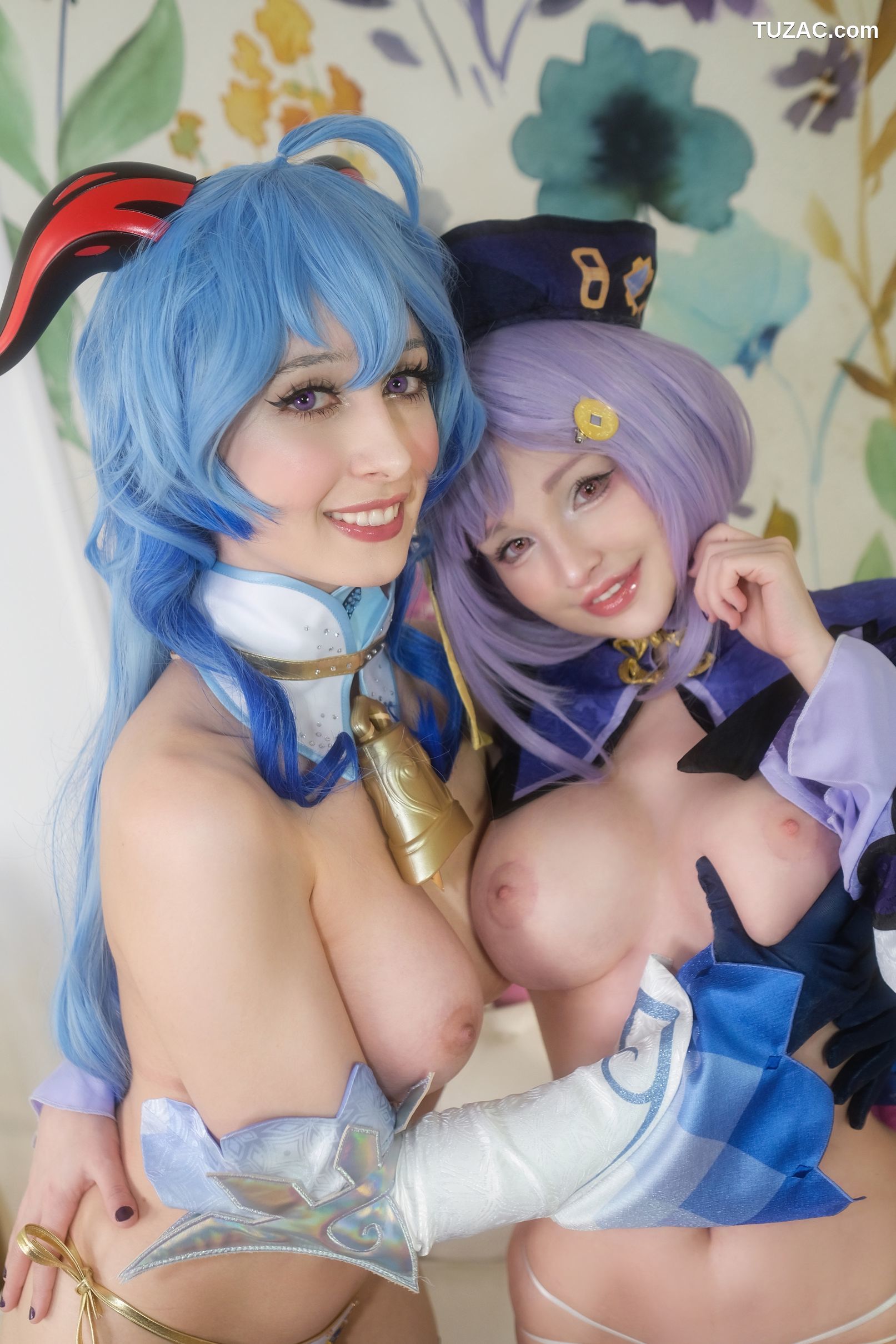 Hidori_Rose-Gumiho-甘雨-Ganyu-x-Qiqi