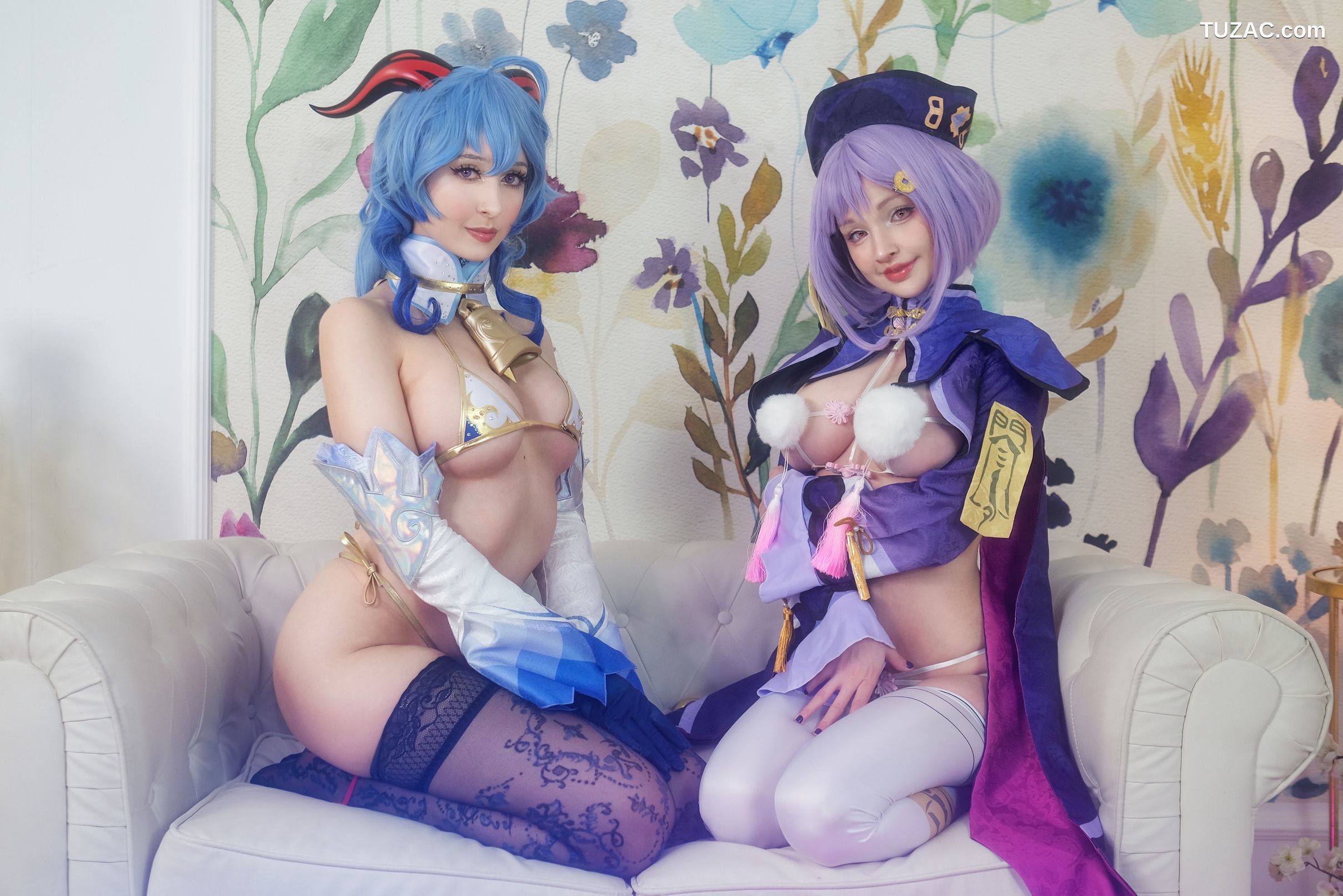 Hidori_Rose-Gumiho-甘雨-Ganyu-x-Qiqi