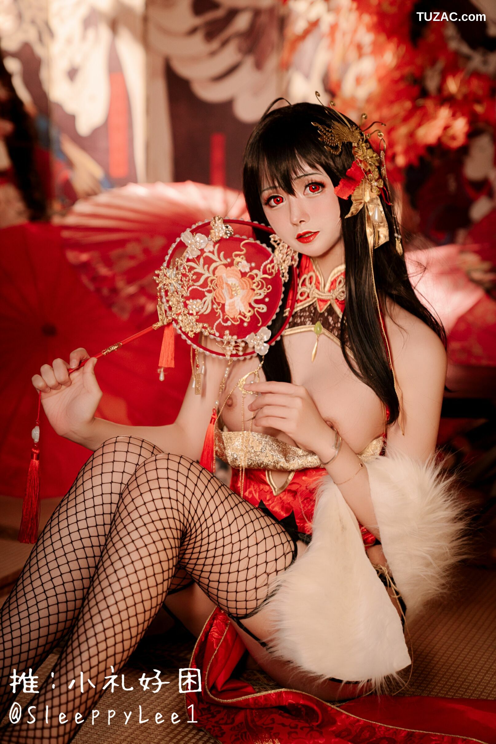 小礼好困-Cosplay-Taihou-大凤