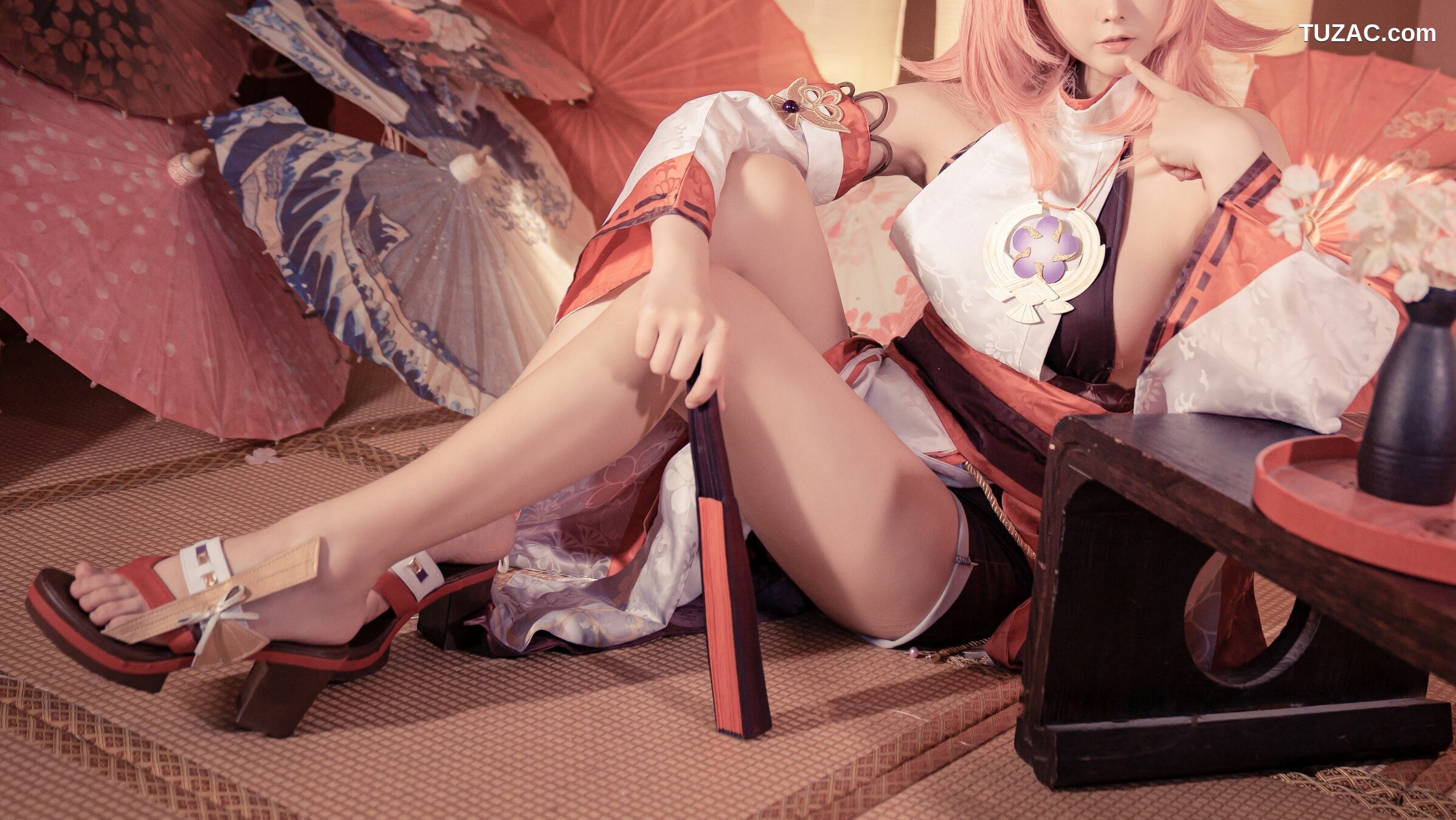 小礼好困-Cosplay-八重神子
