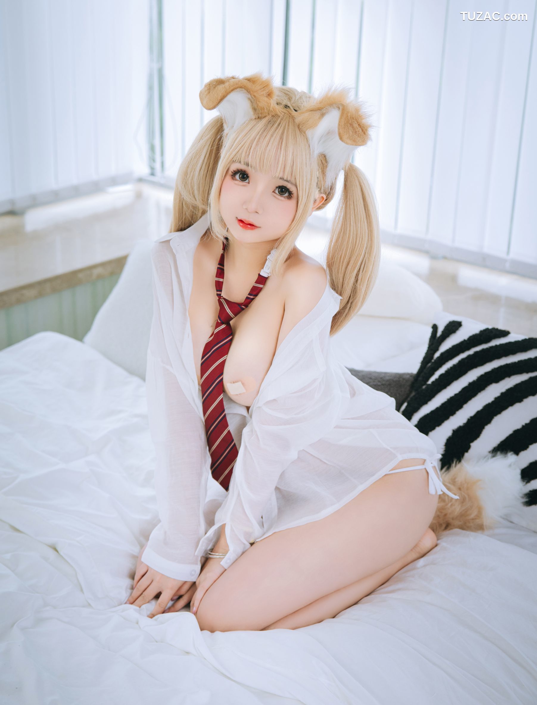 日奈娇-衬衫小狗