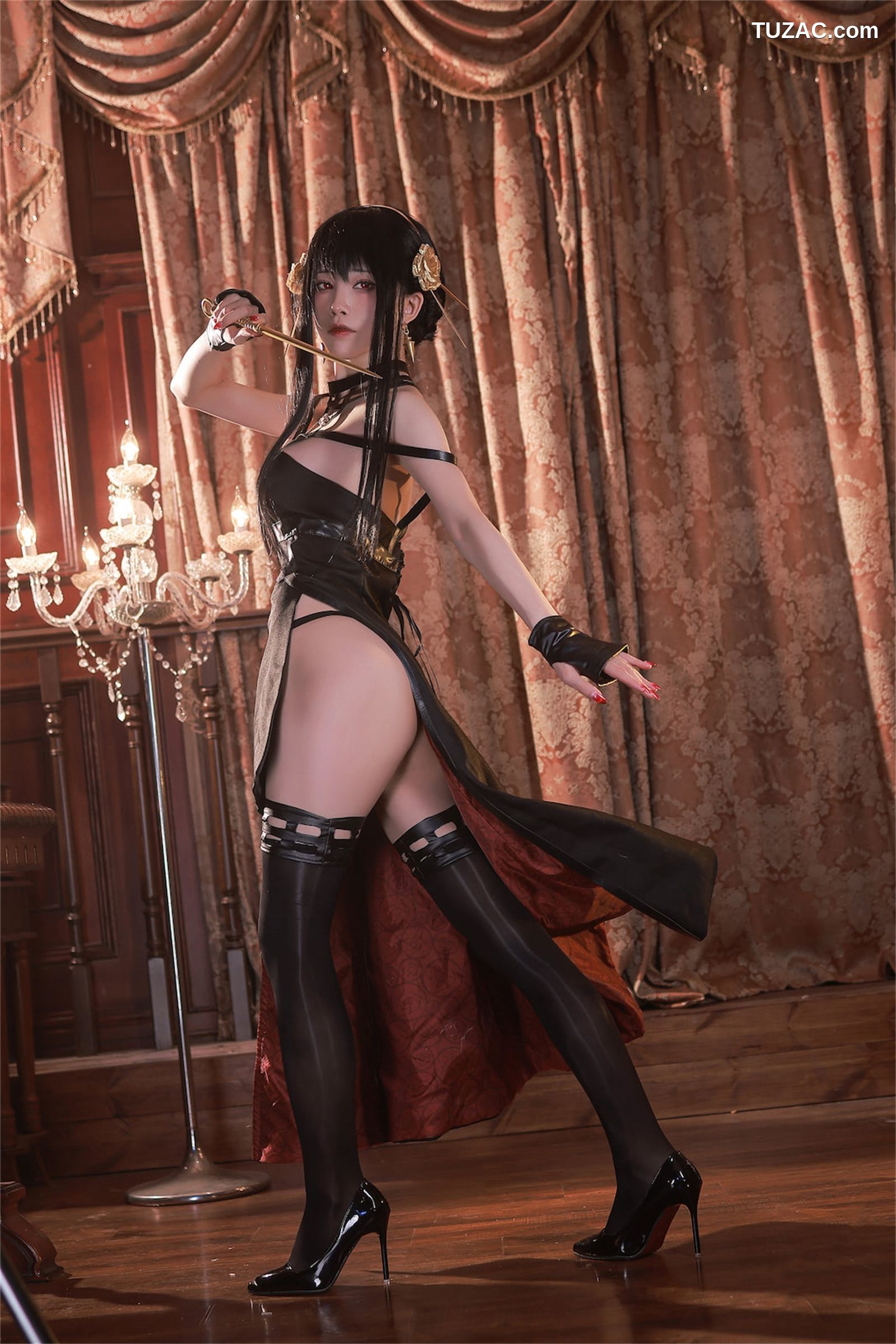 水淼-Aqua-Vol.124-约尔黑礼服