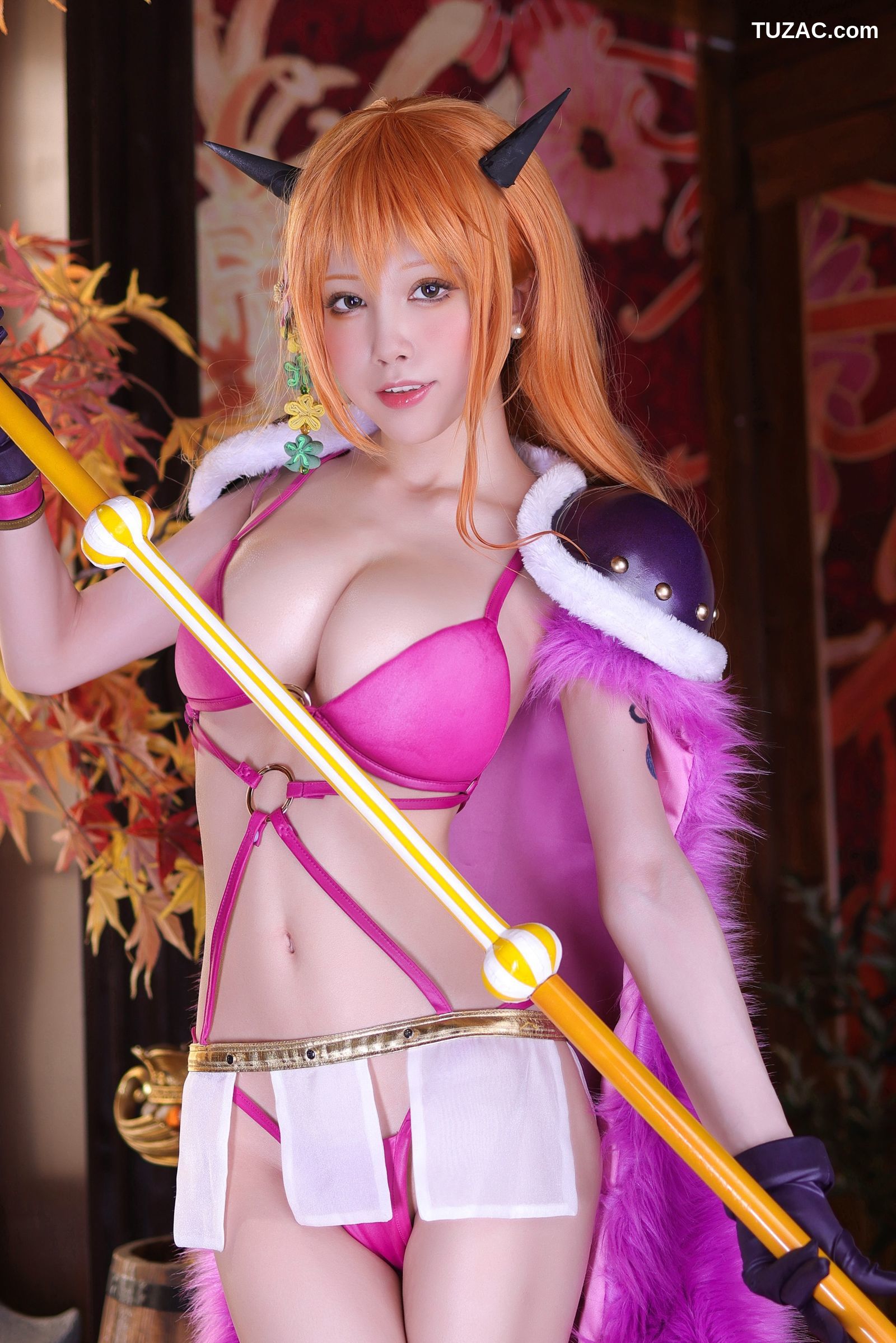 水淼-Aqua-海贼王-娜美-Nami-Kaido-Outfit