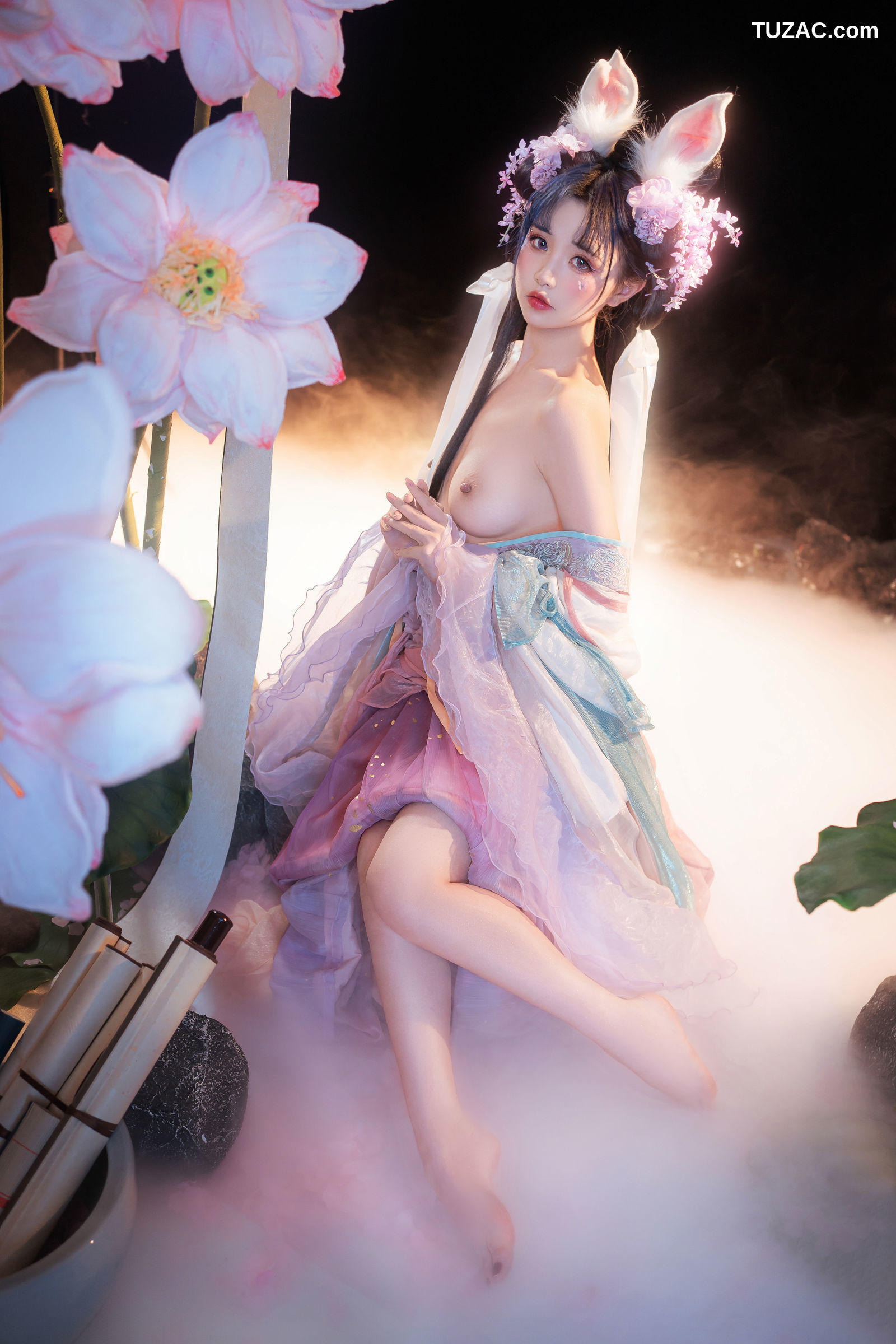 爆机少女喵小吉-荷花池