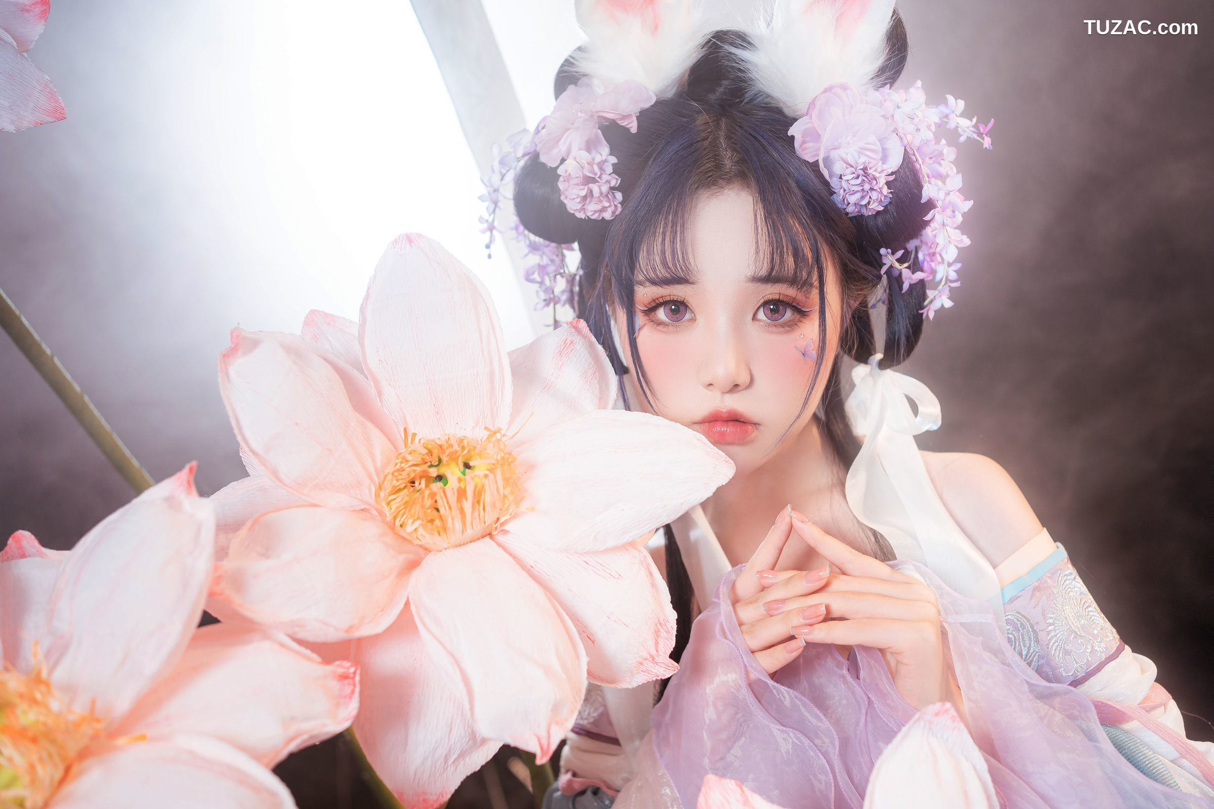 爆机少女喵小吉-荷花池
