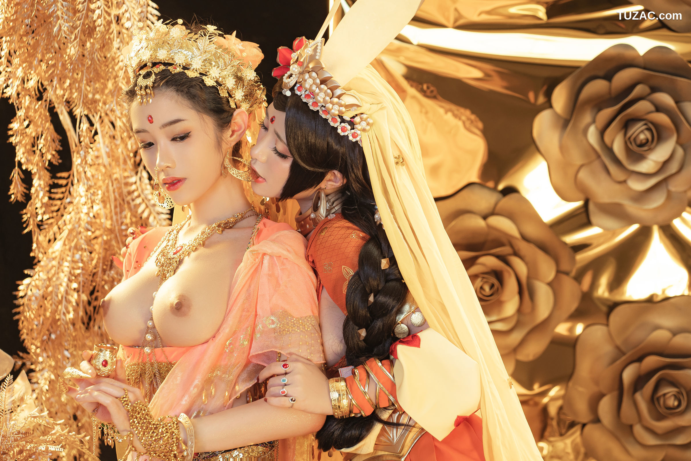 爆机少女喵小吉x钛钛TiTi-双子-天竺少女