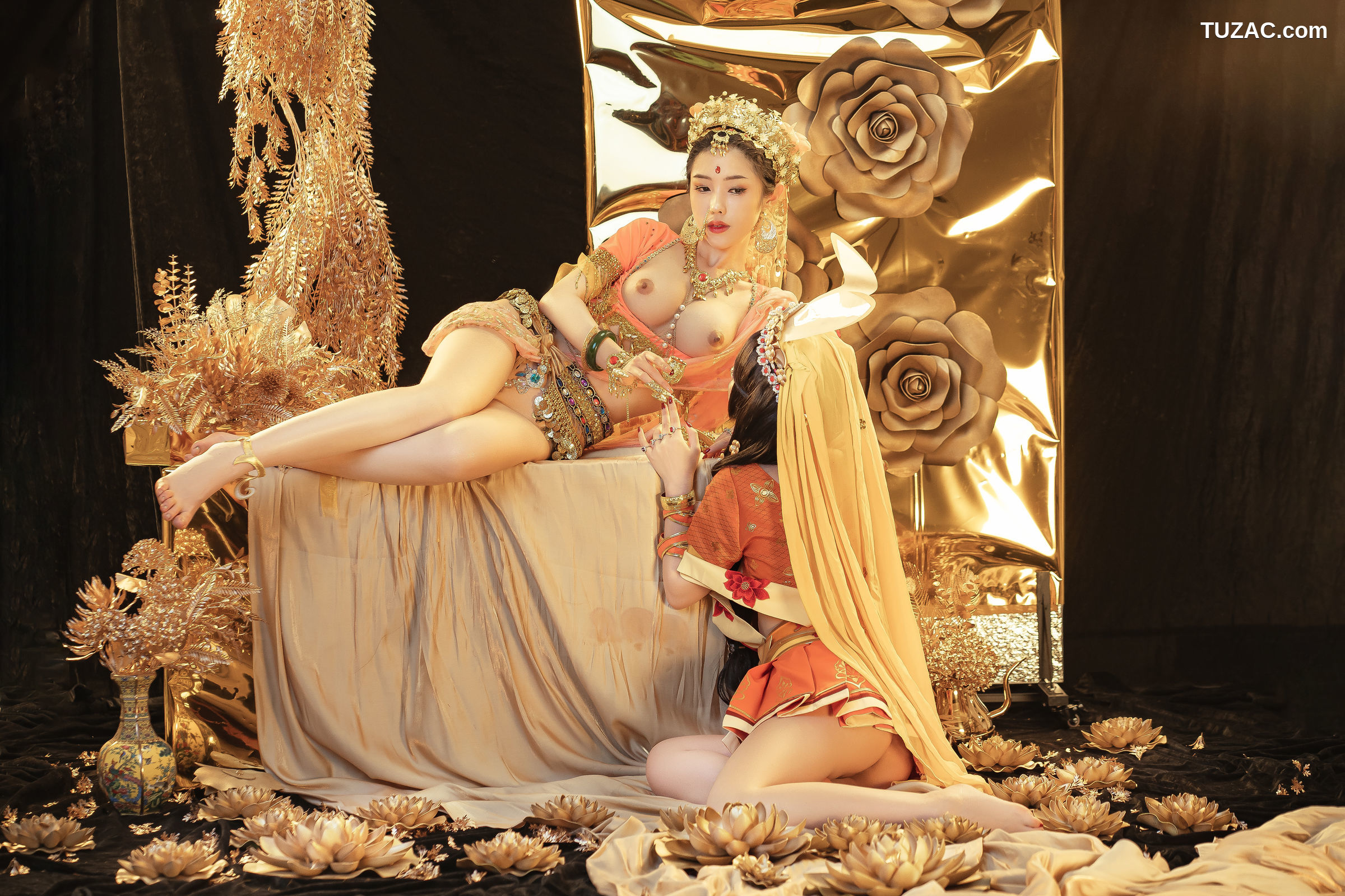 爆机少女喵小吉x钛钛TiTi-双子-天竺少女