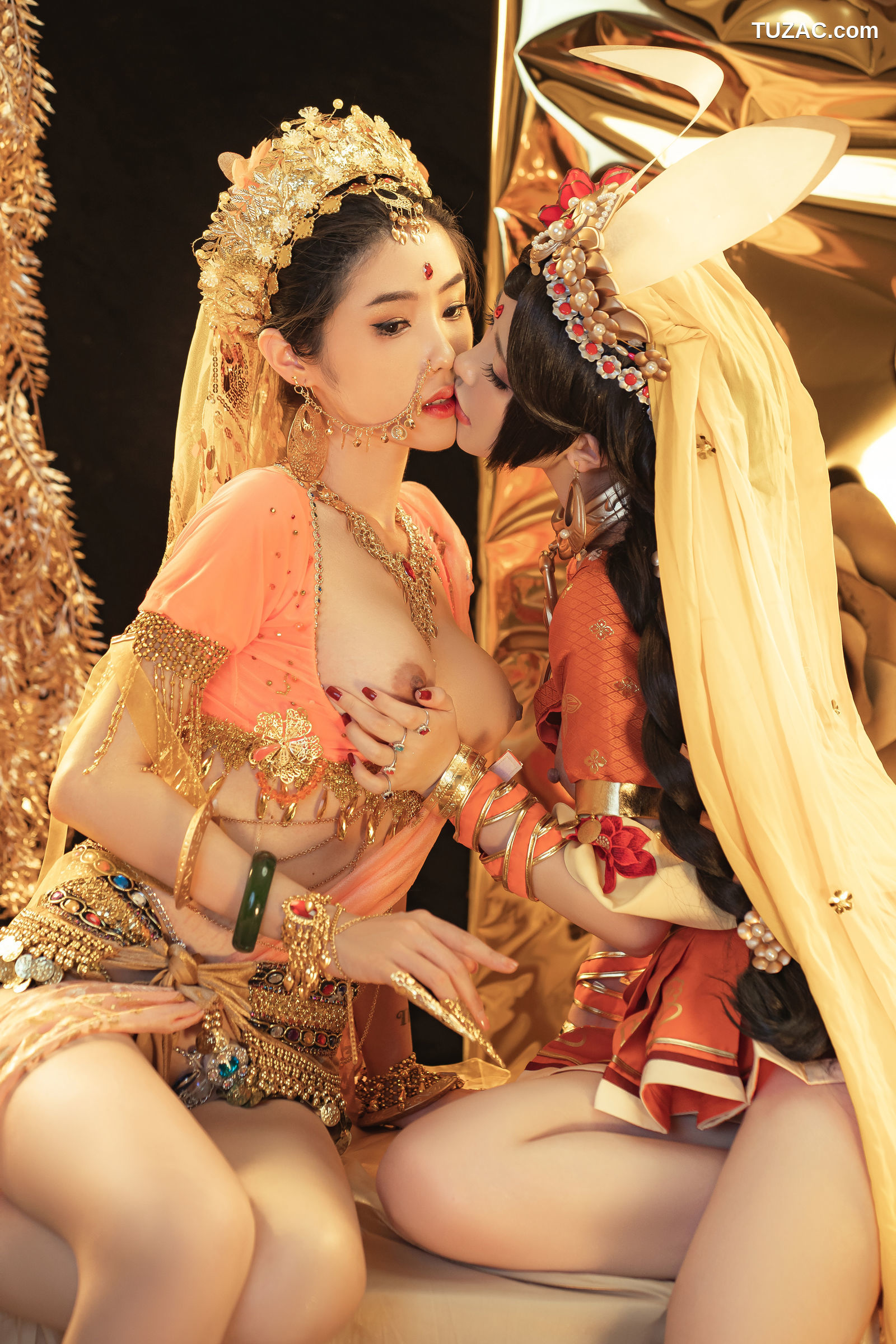 爆机少女喵小吉x钛钛TiTi-双子-天竺少女