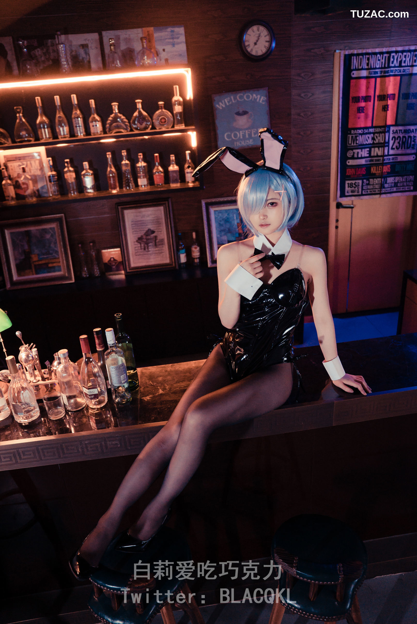 白莉爱吃巧克力-蕾姆兔女郎