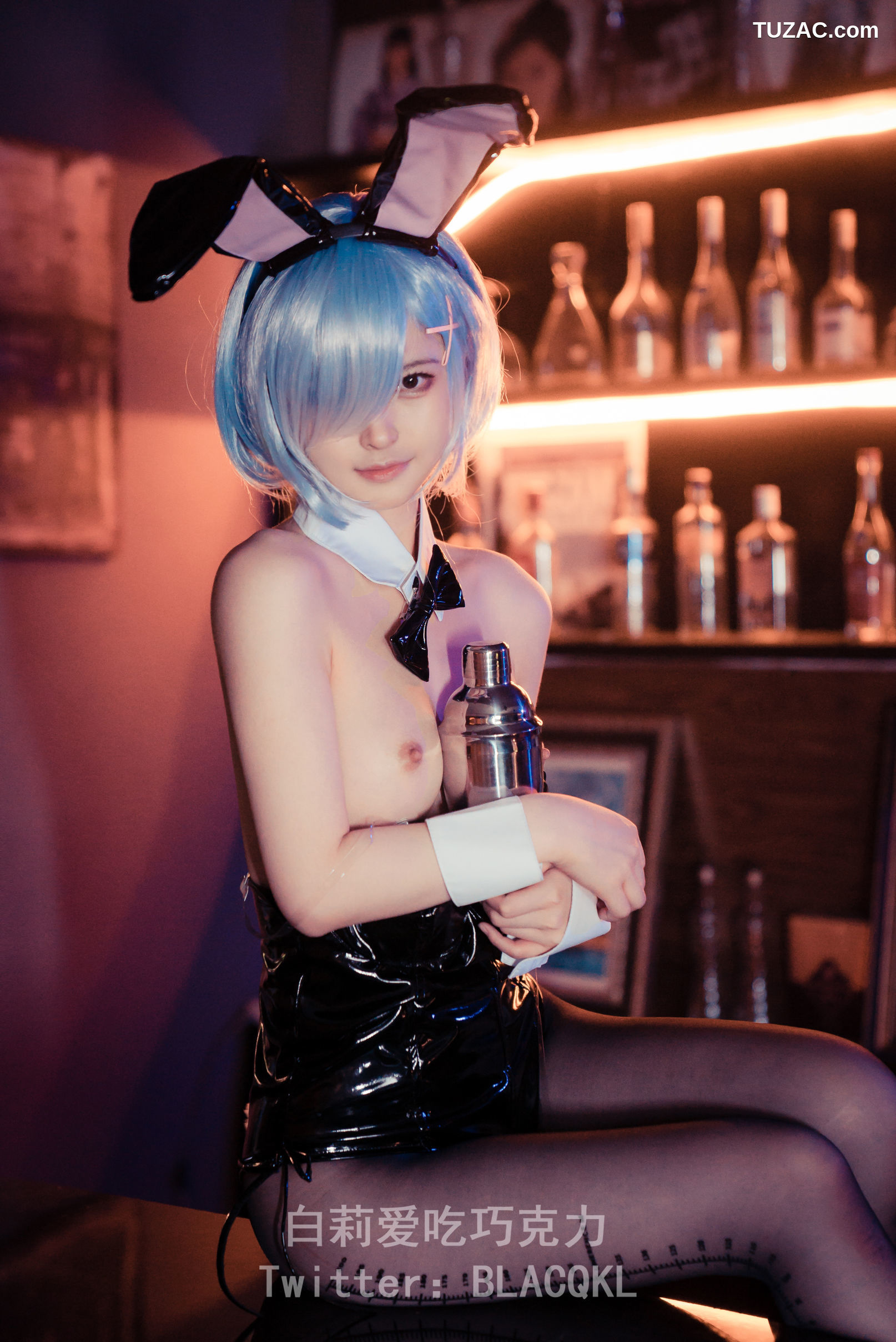 白莉爱吃巧克力-蕾姆兔女郎