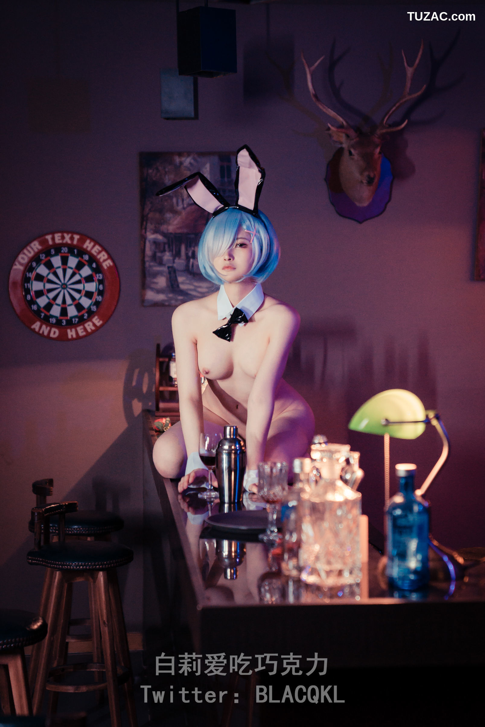 白莉爱吃巧克力-蕾姆兔女郎