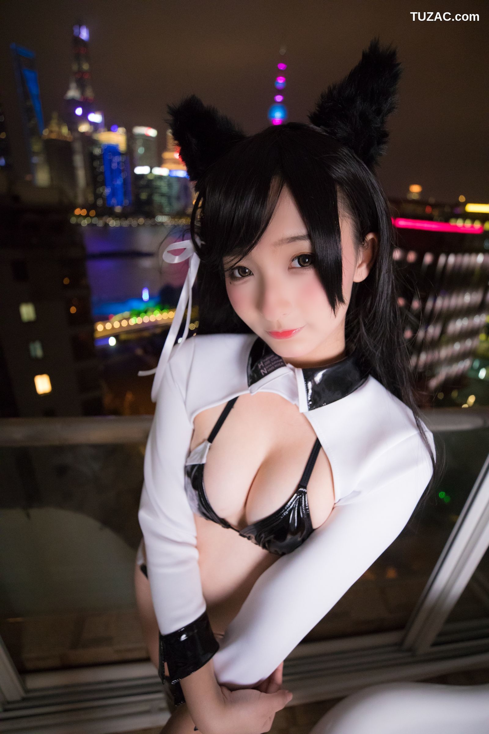 神楽坂真冬-001-胶袜-ATAGO-LATEX