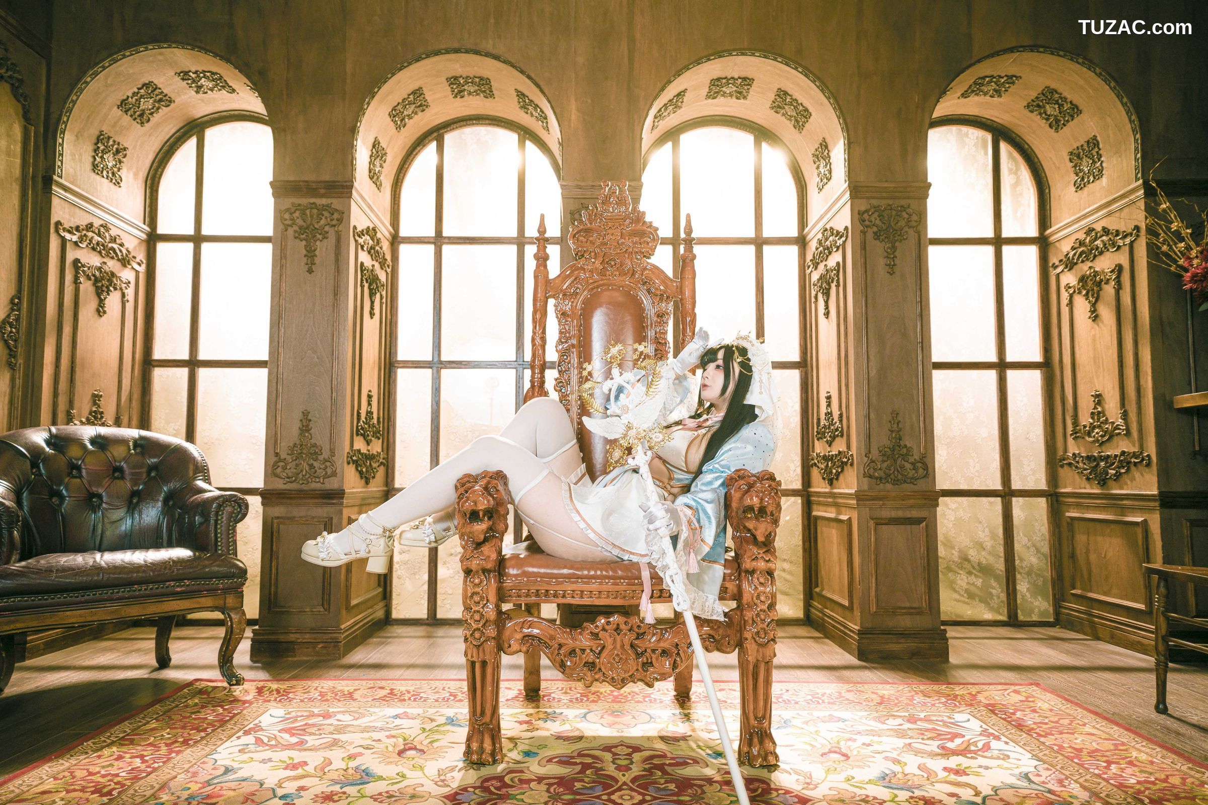 落落Raku-白百合-Lily-White