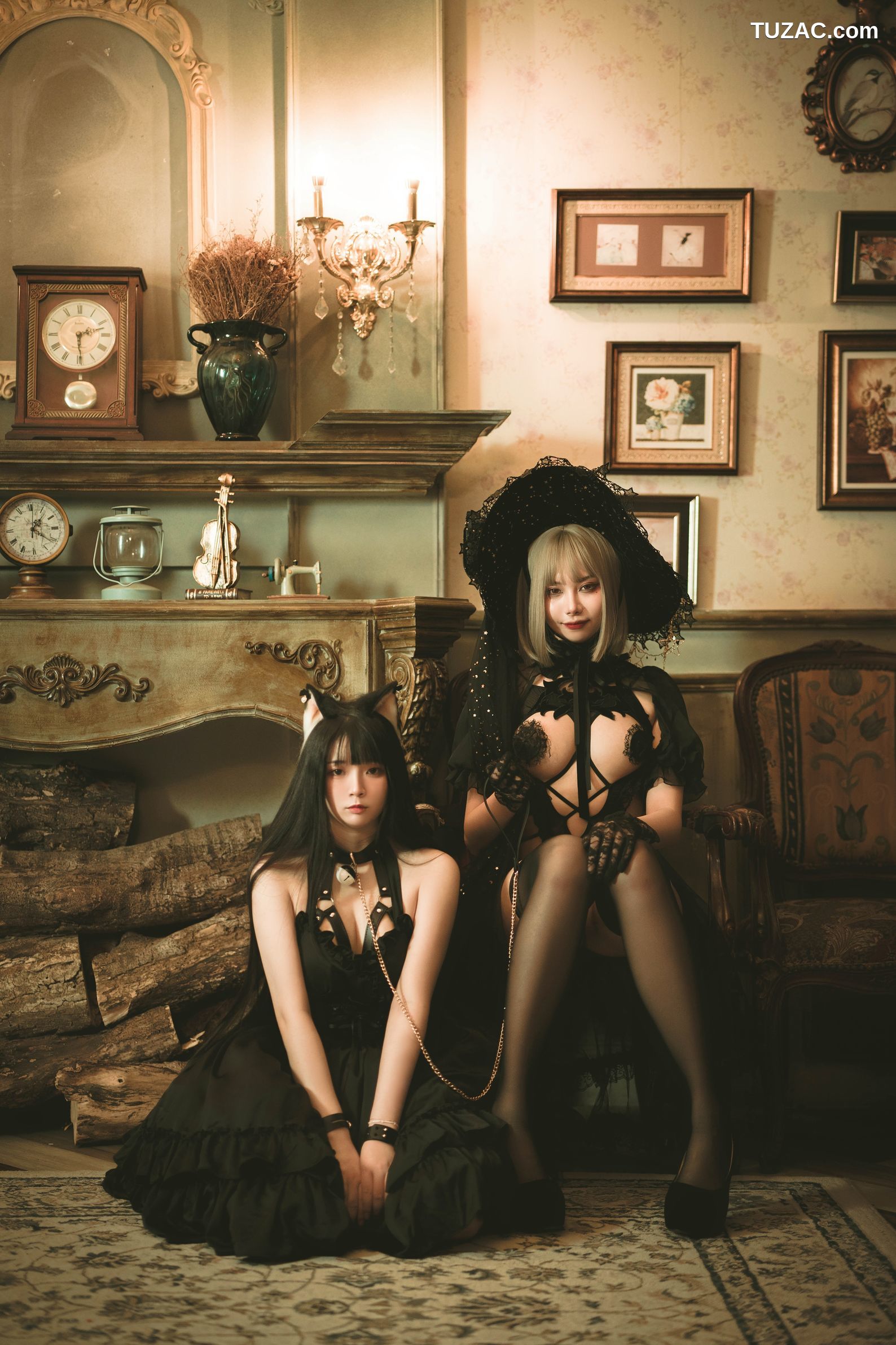 落落Raku-魔女黑猫