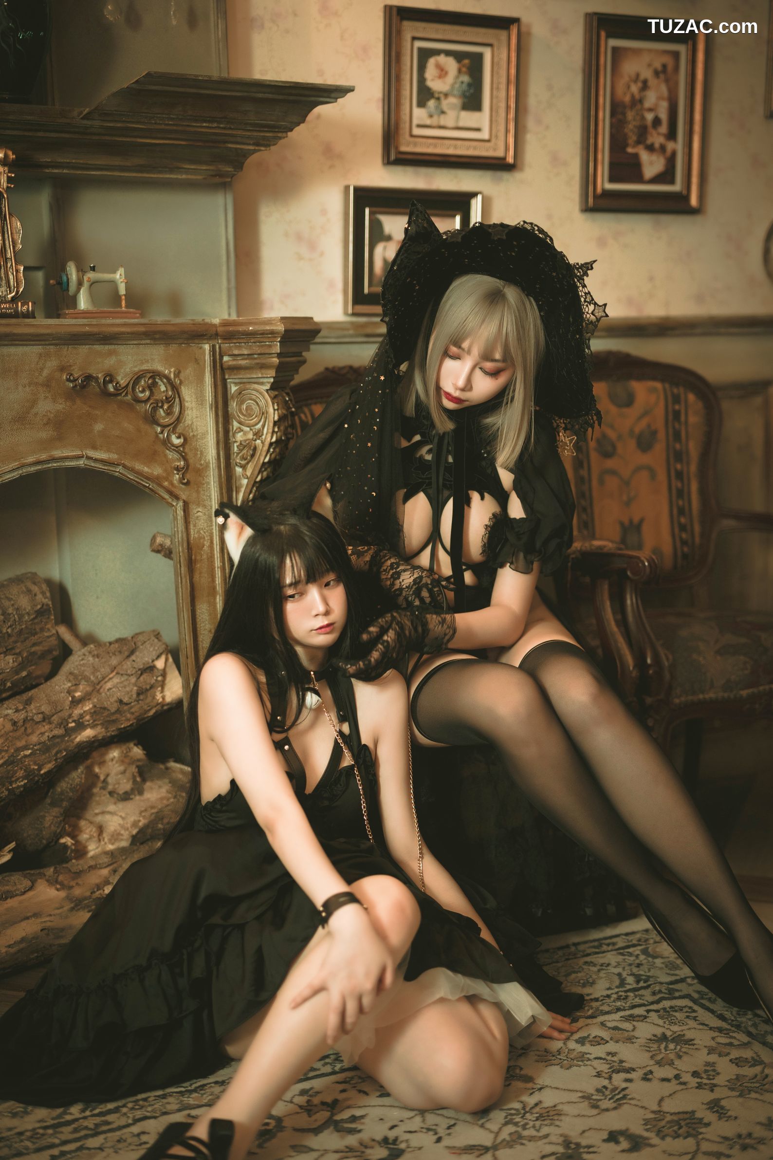 落落Raku-魔女黑猫