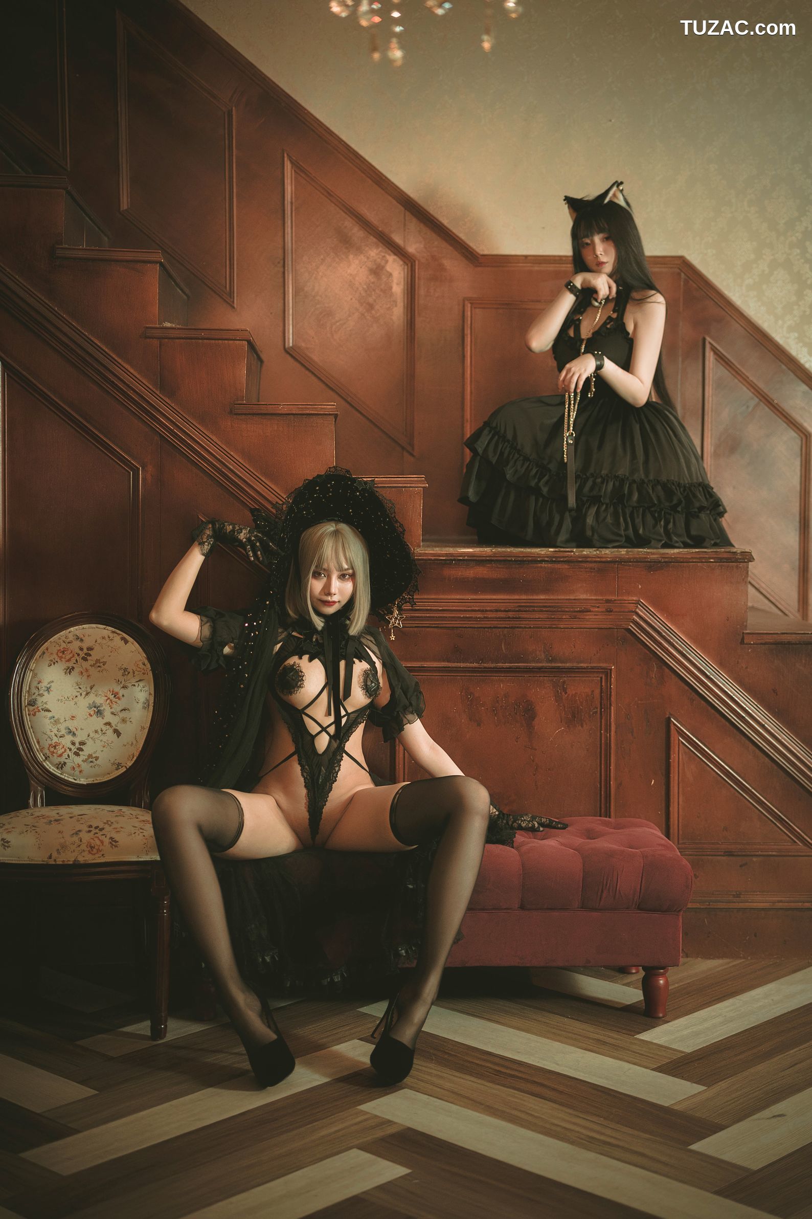 落落Raku-魔女黑猫