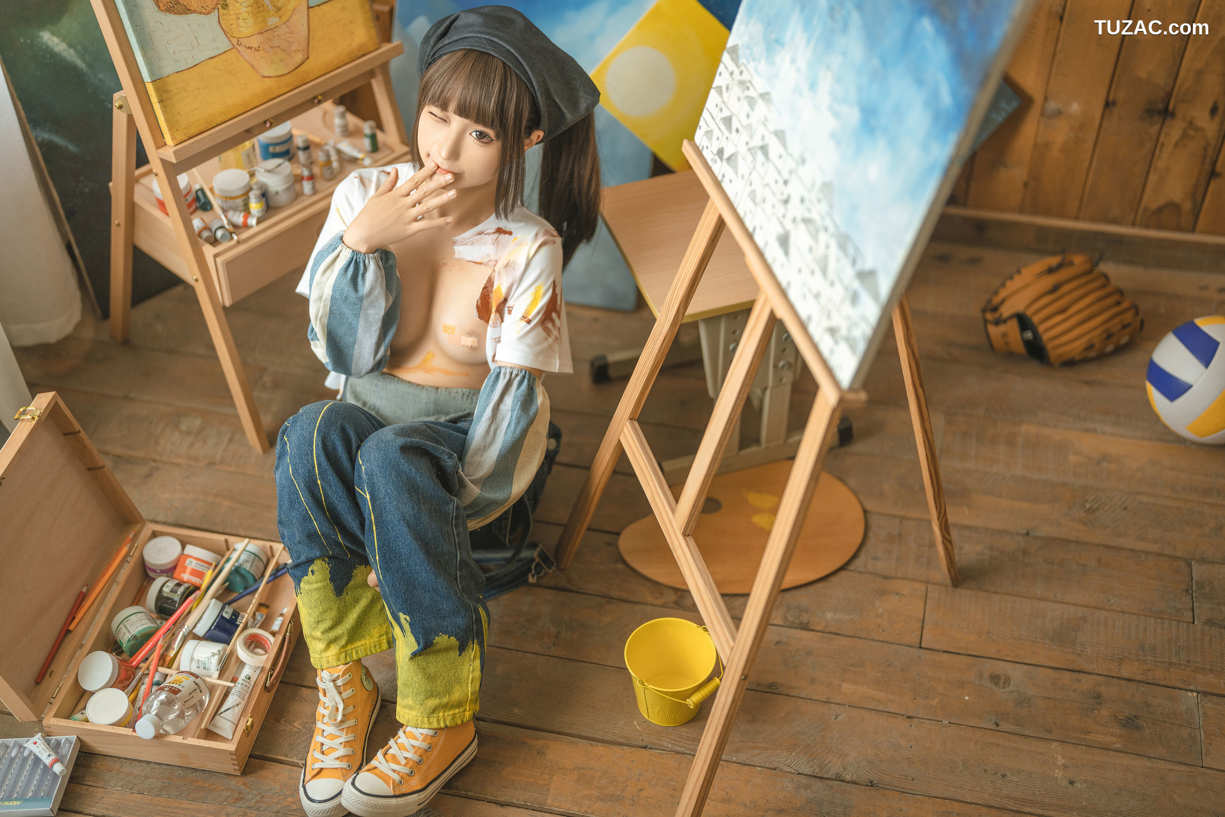 蠢沫沫-小画家-Small-Painter