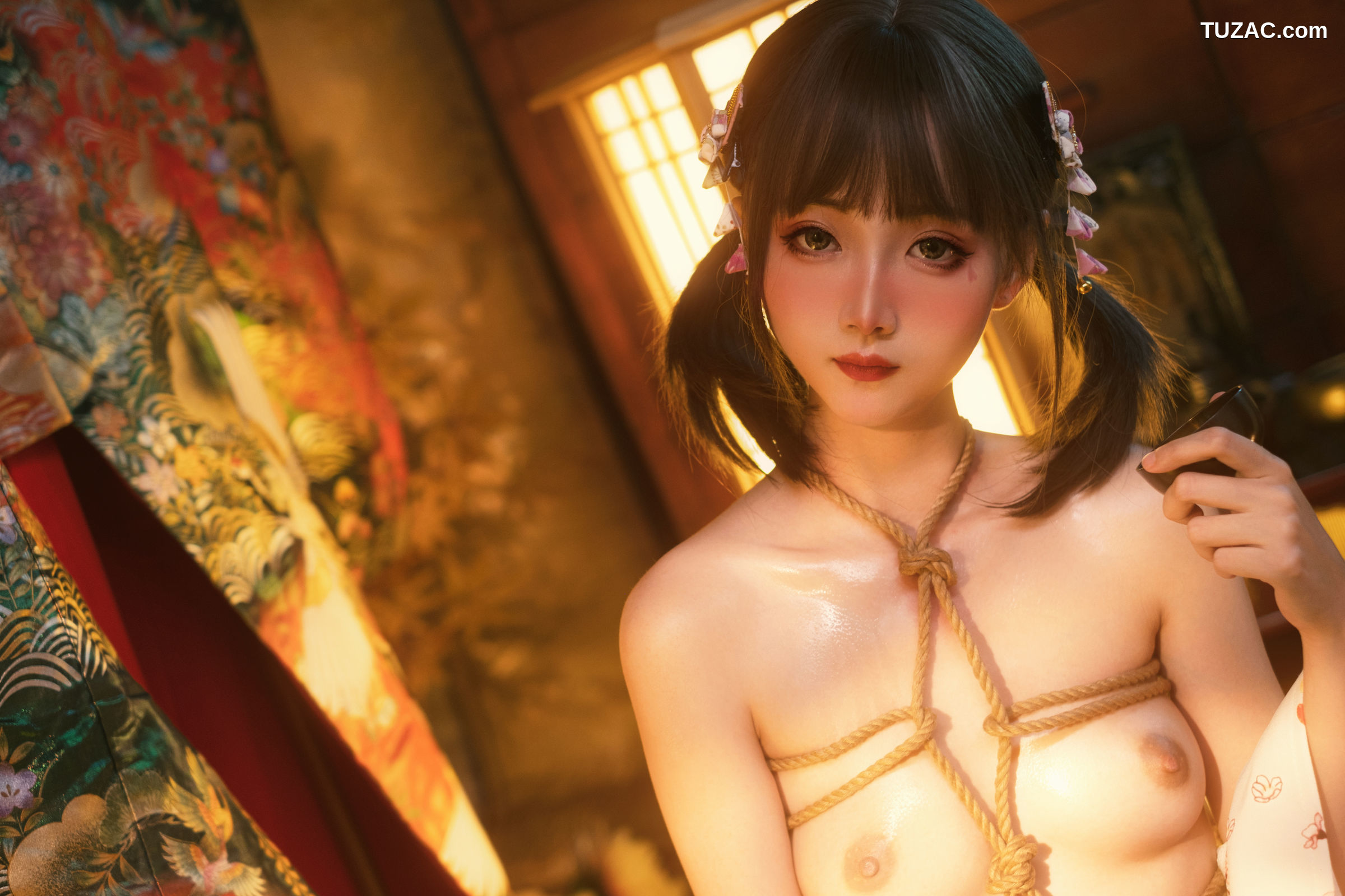 金鱼kinngyo-012-和服X緊縛-花音栗子