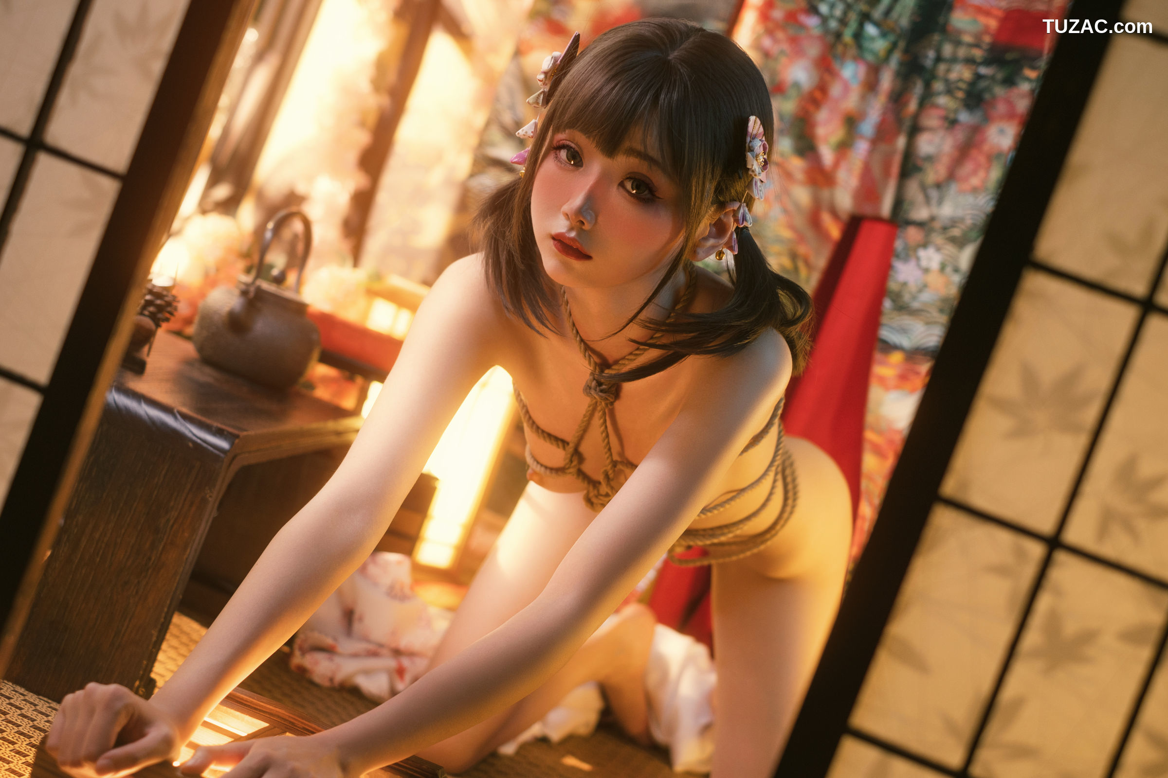 金鱼kinngyo-012-和服X緊縛-花音栗子