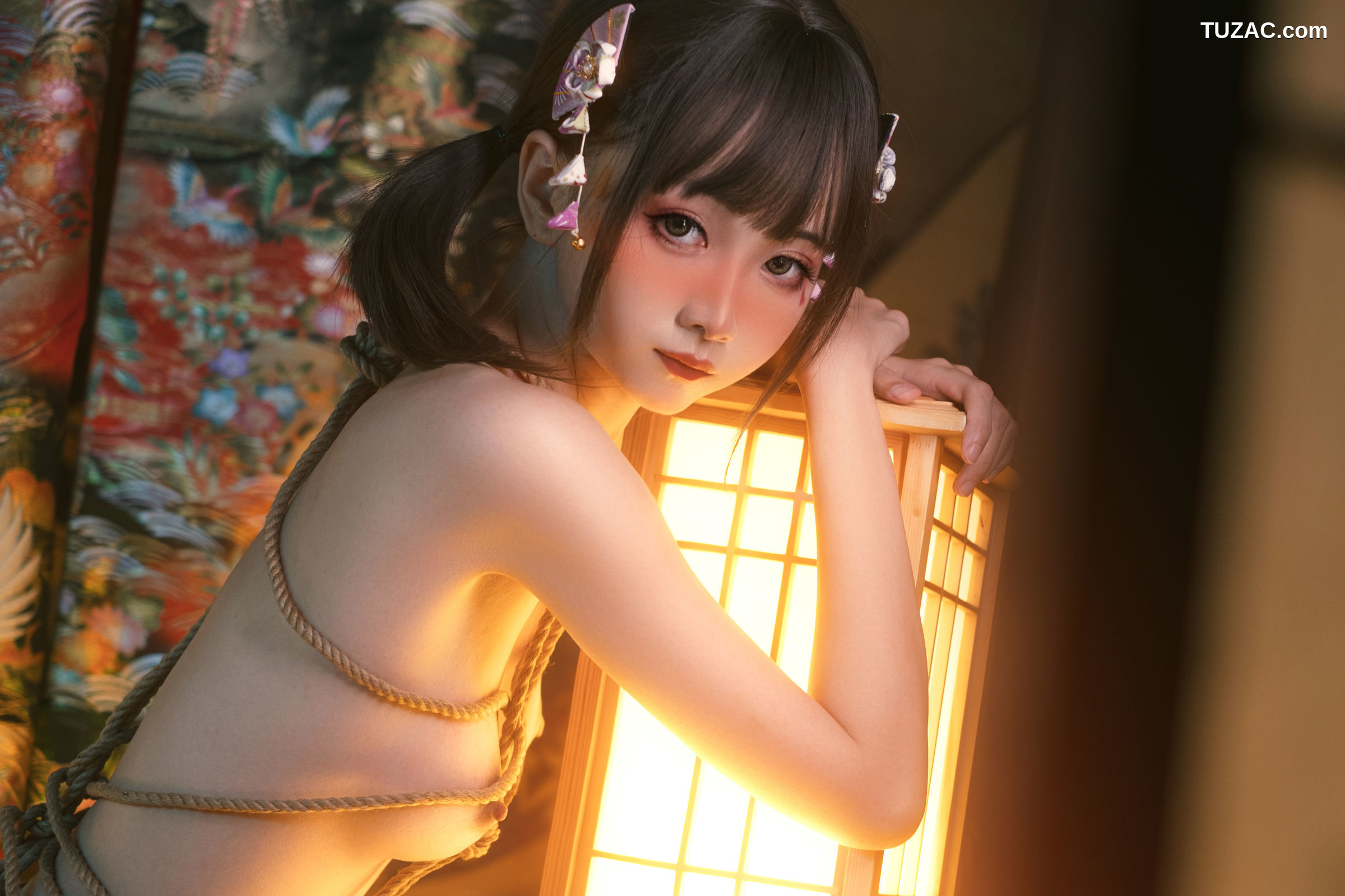 金鱼kinngyo-012-和服X緊縛-花音栗子