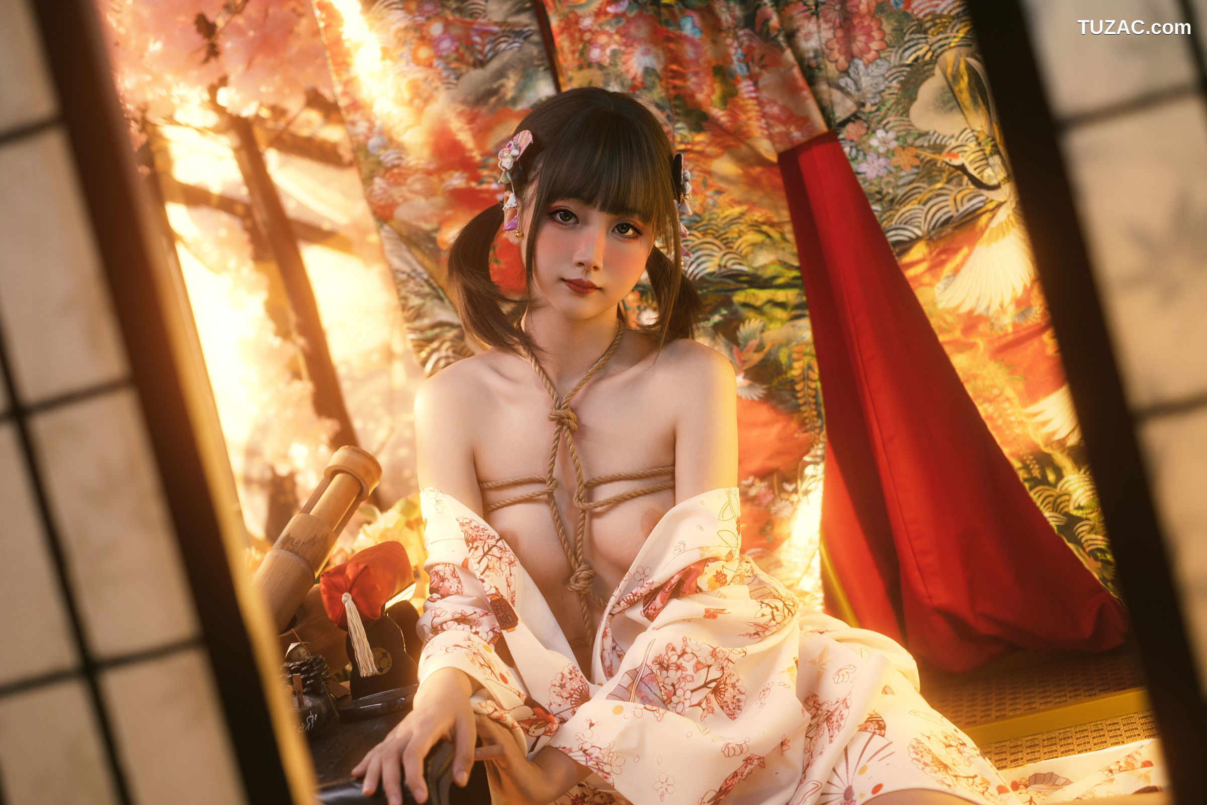 金鱼kinngyo-012-和服X緊縛-花音栗子