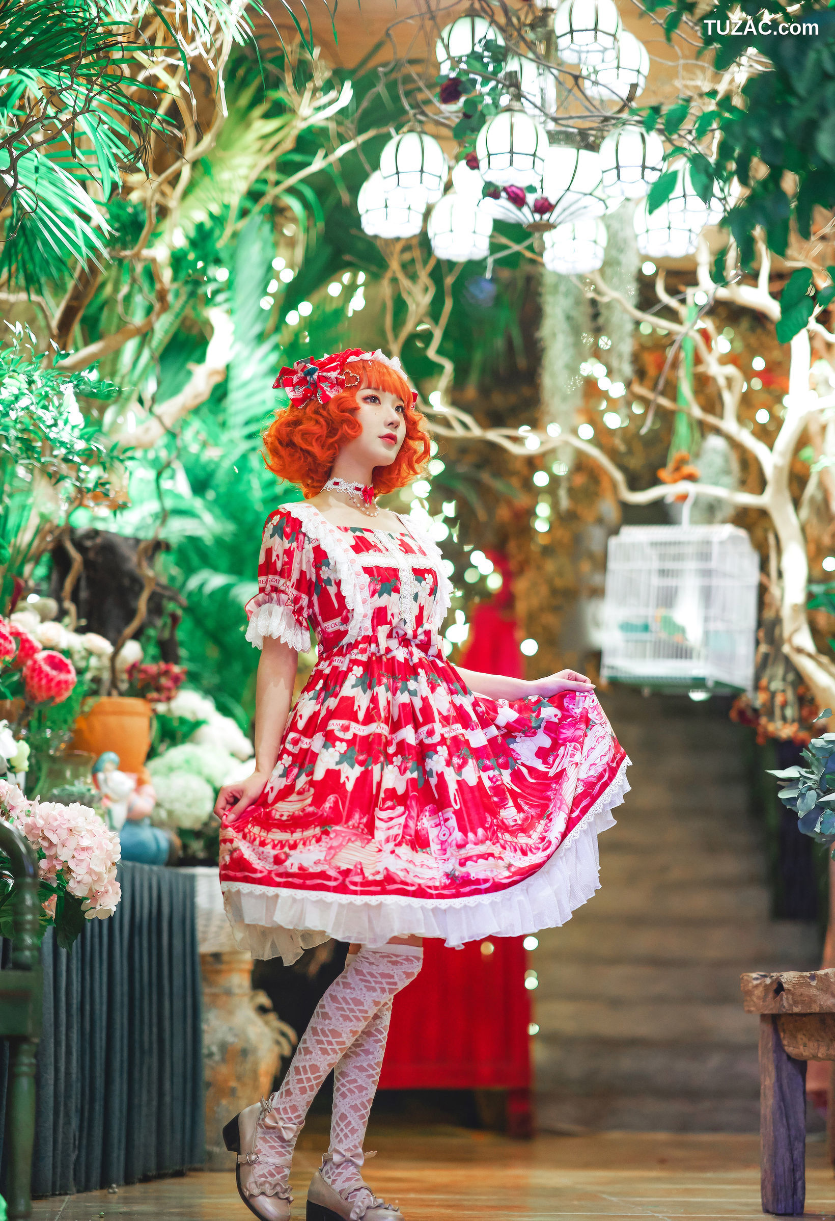 阿包也是兔娘-No.03-lolita红裙2-28P