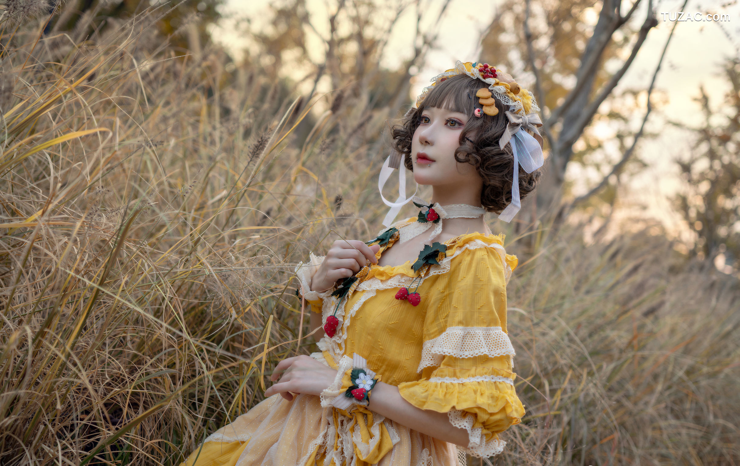阿包也是兔娘-No.04-lolita黄裙-12P